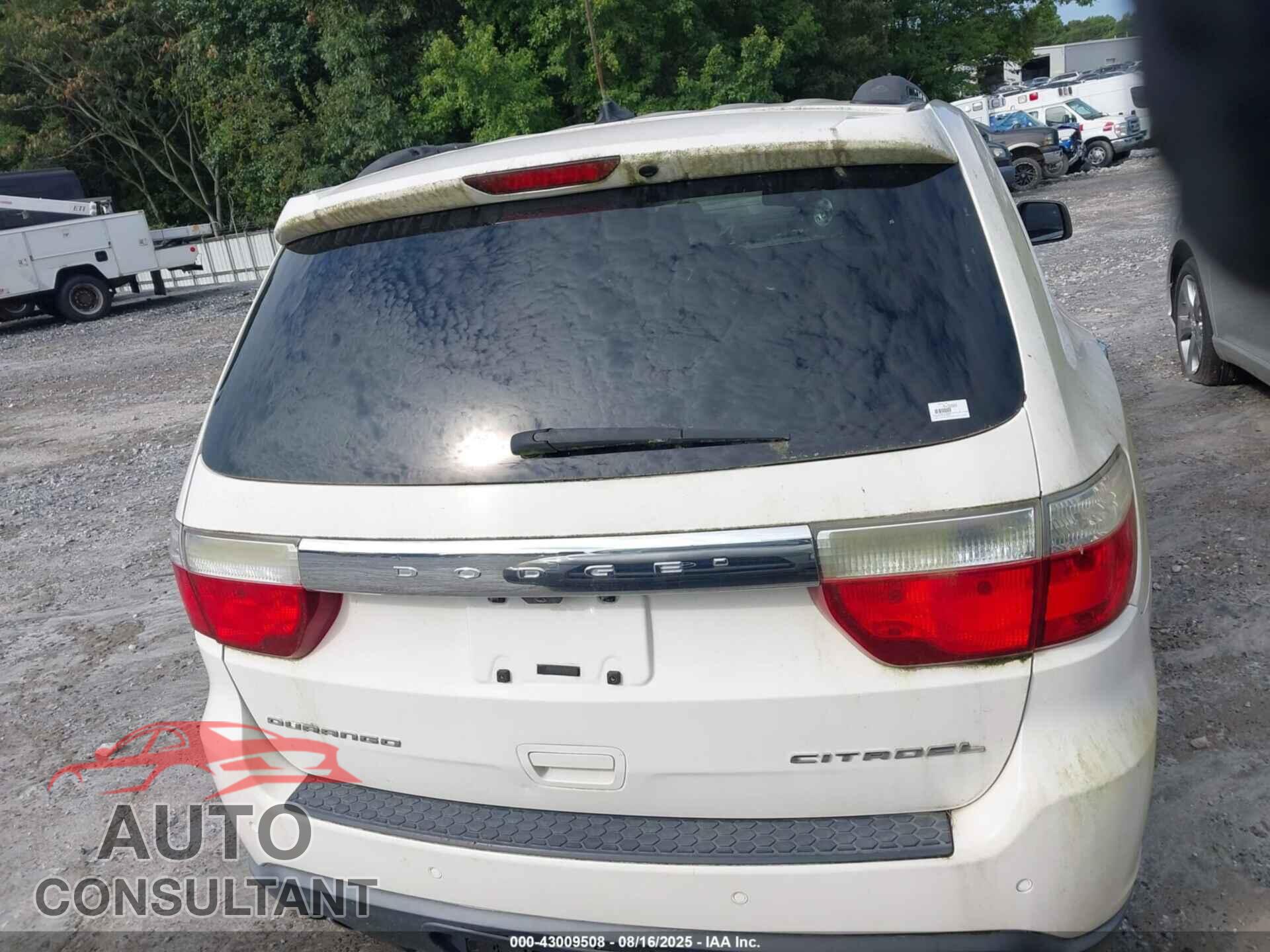 DODGE DURANGO 2012 - 1C4SDHET2CC275550