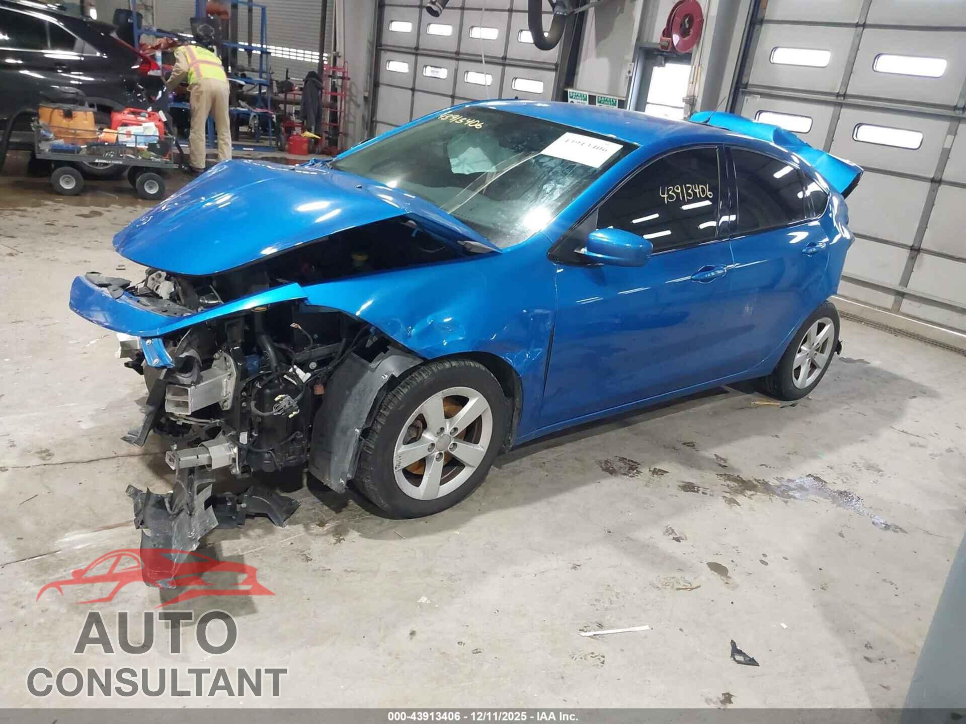 DODGE DART 2015 - 1C3CDFBB6FD337233