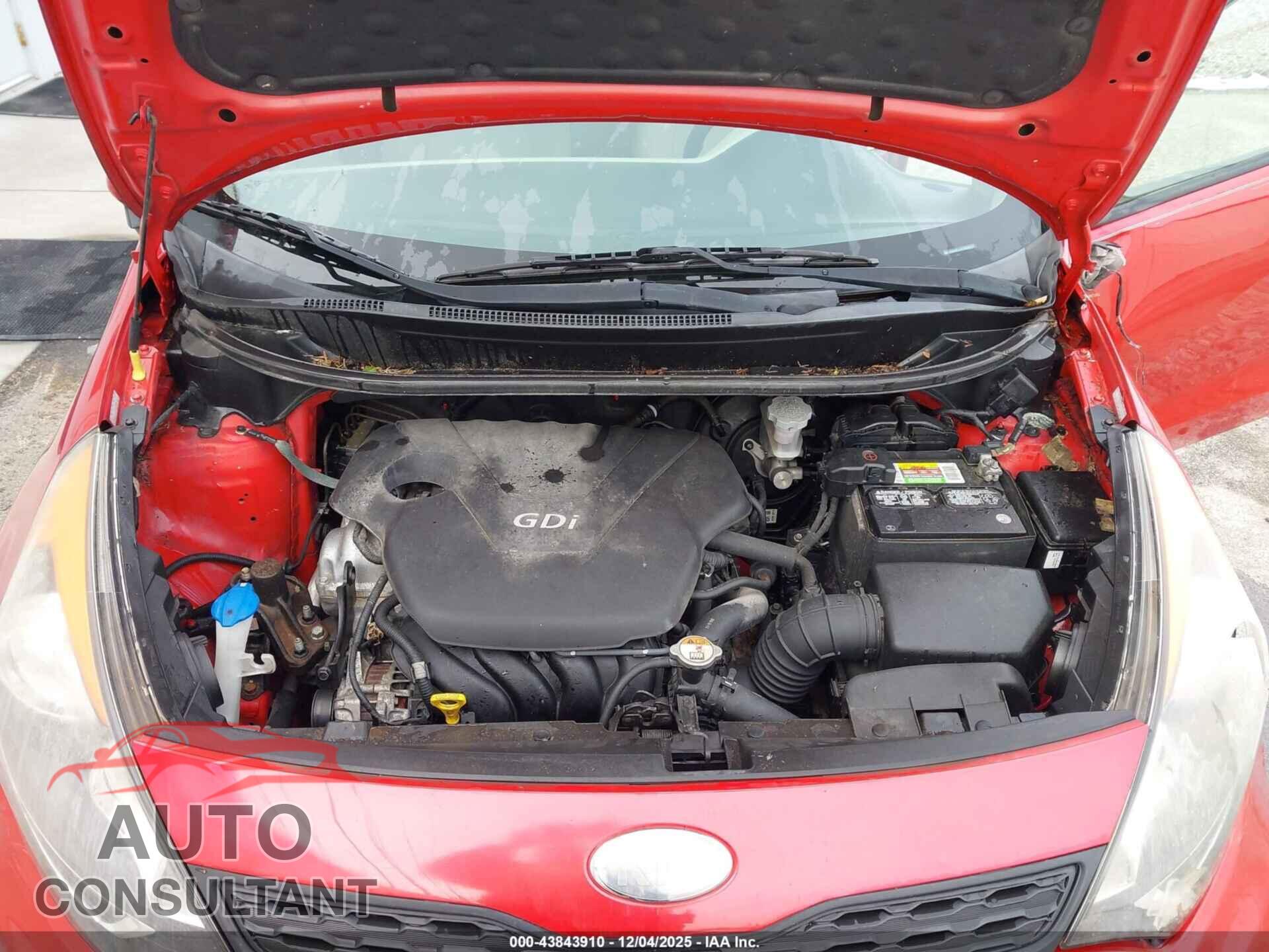 KIA RIO 2013 - KNADM5A34D6239224