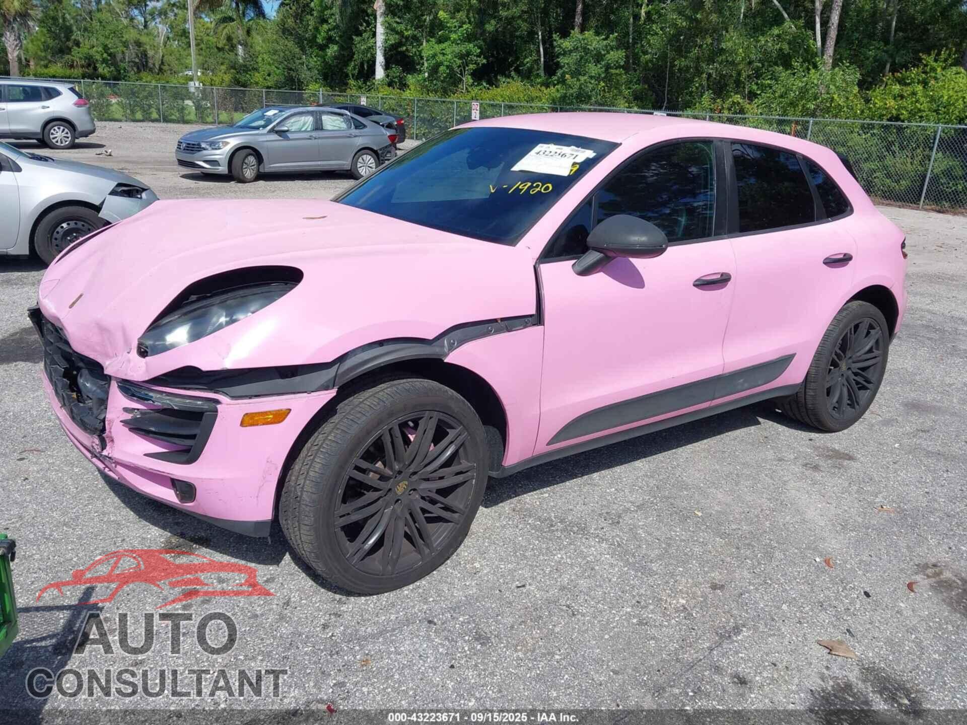 PORSCHE MACAN 2015 - WP1AB2A57FLB41920