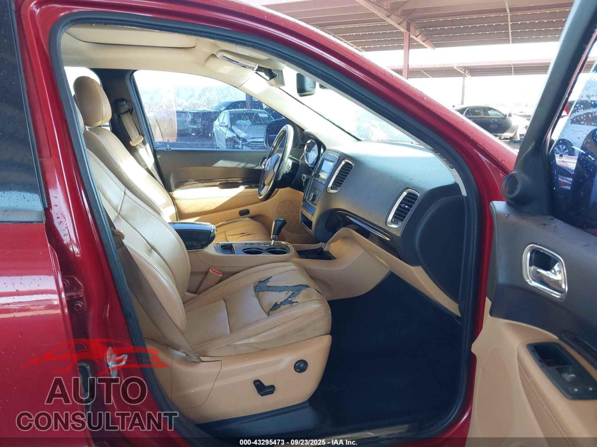DODGE DURANGO 2011 - 1D4SD5GT4BC592503