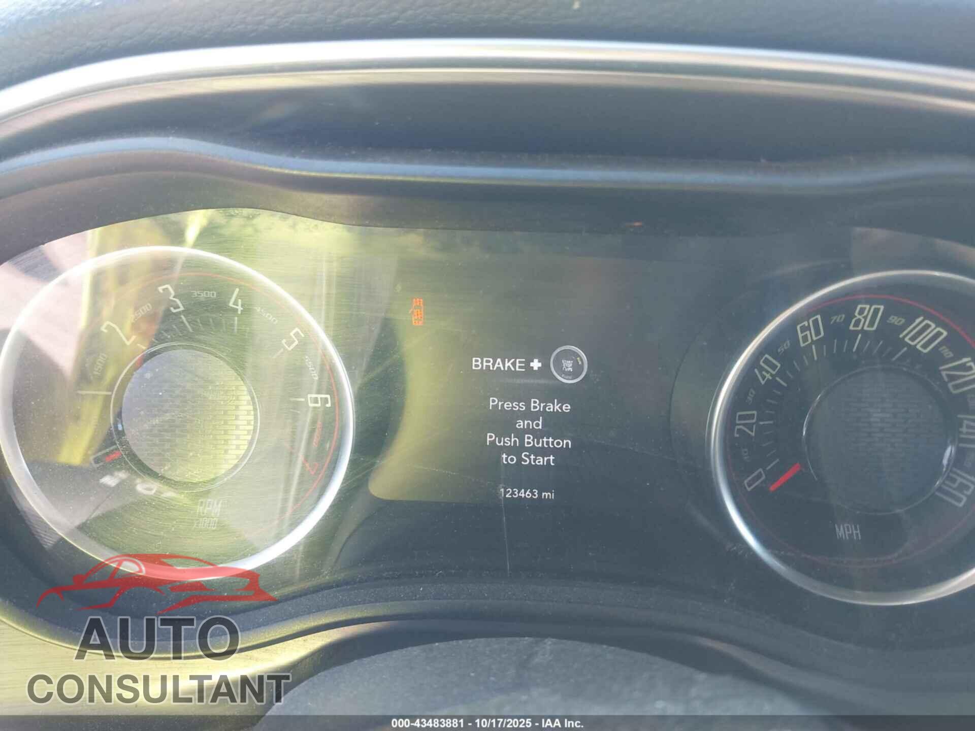 DODGE CHALLENGER 2016 - 2C3CDZAG6GH344699
