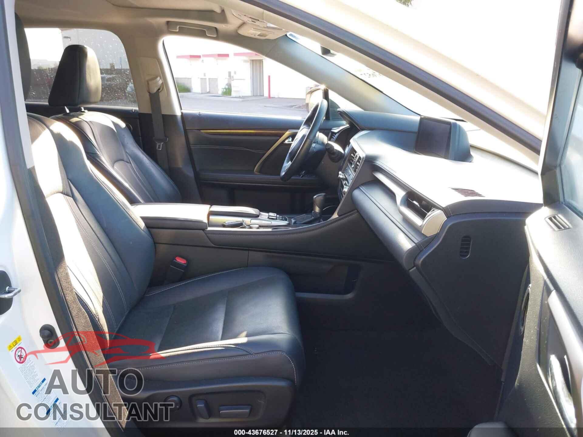 LEXUS RX 2019 - 2T2BZMCA3KC194747