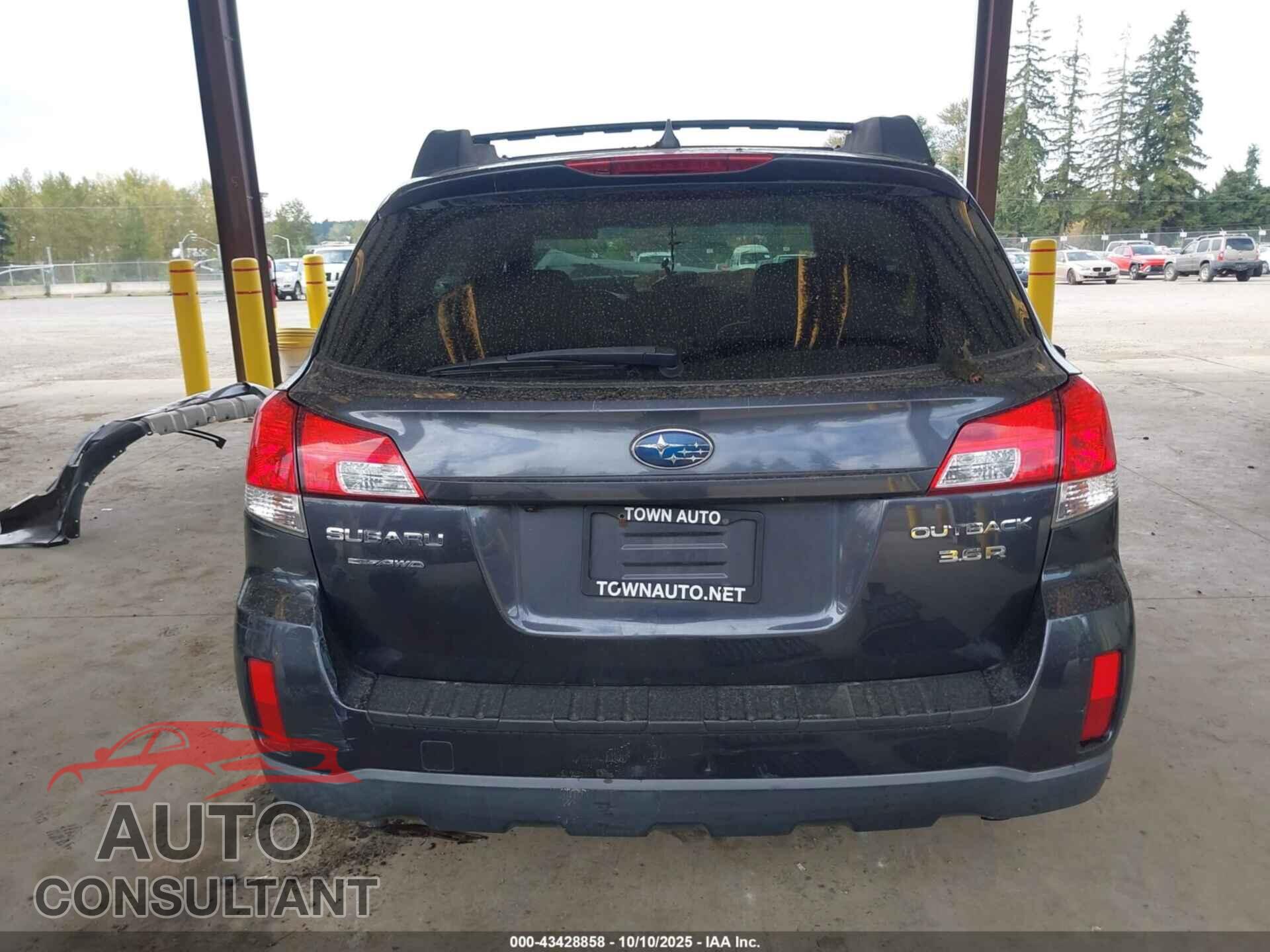 SUBARU OUTBACK 2011 - 4S4BRDKC4B2396529