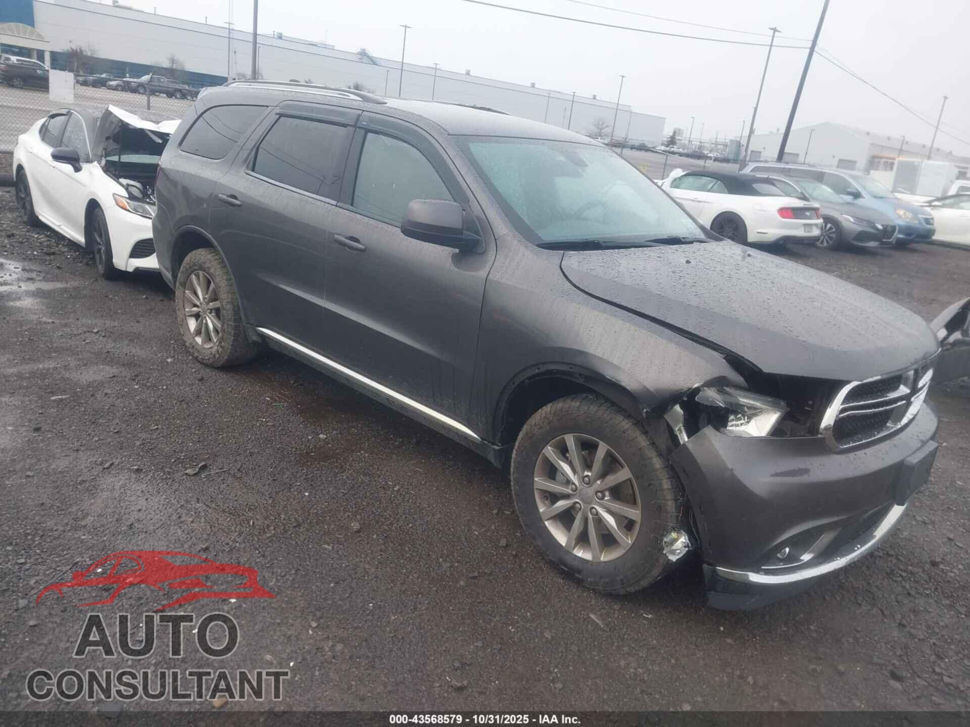 DODGE DURANGO 2016 - 1C4RDJAG1GC387759
