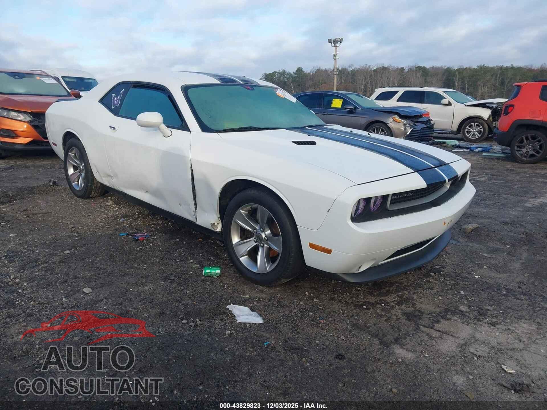 DODGE CHALLENGER 2012 - 2C3CDYAG1CH170142