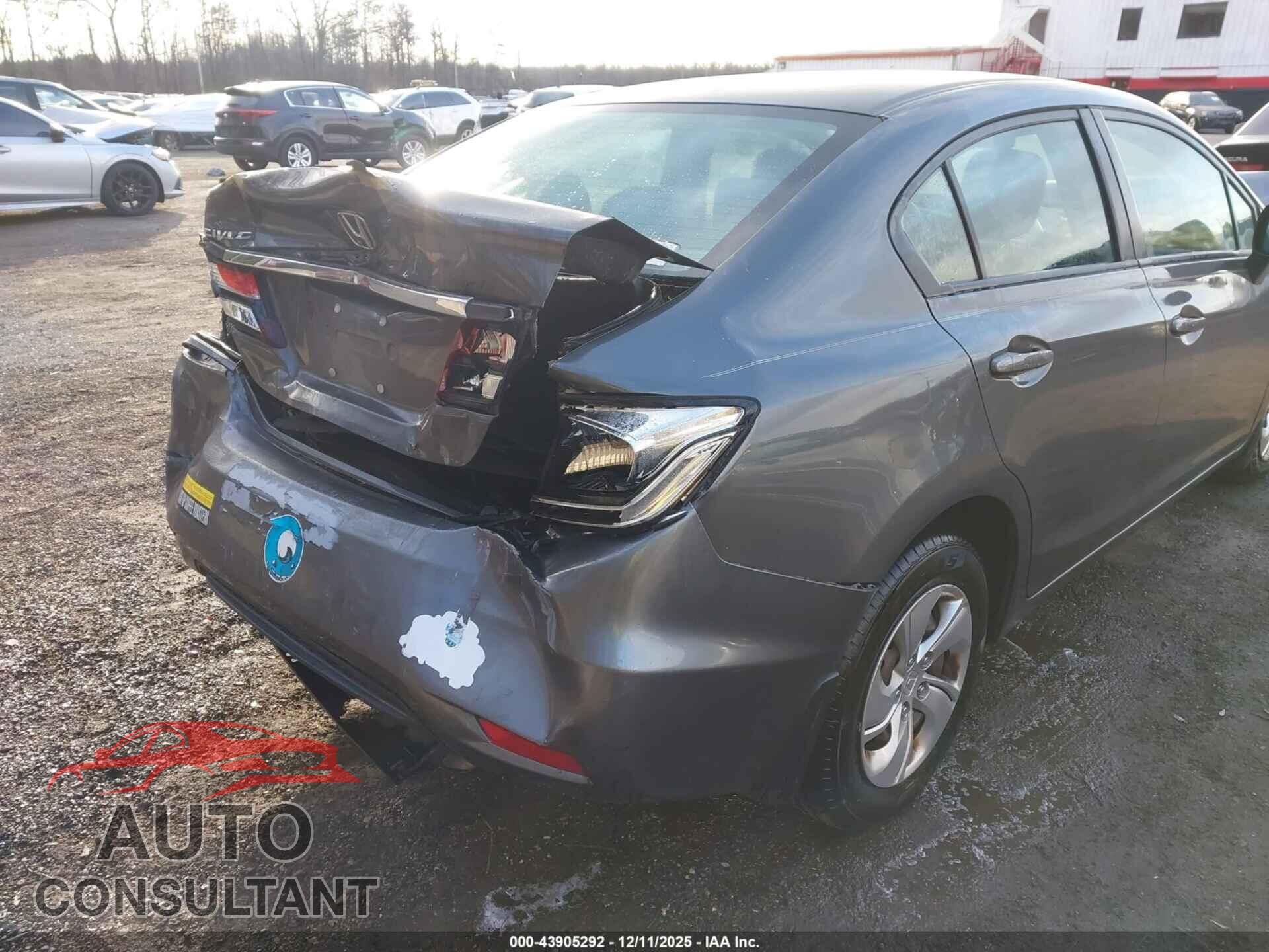 HONDA CIVIC 2013 - 2HGFB2F59DH580712