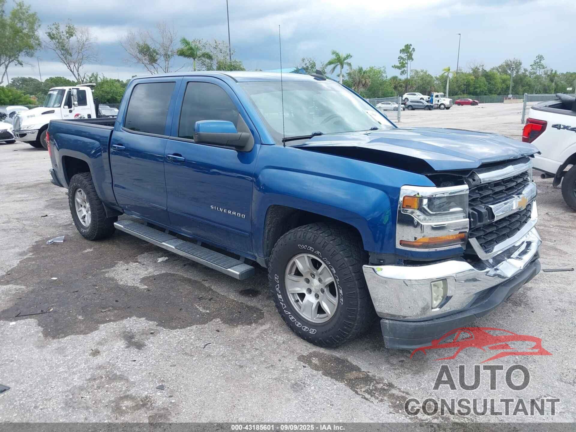 CHEVROLET SILVERADO 1500 2017 - 3GCPCREC8HG389569