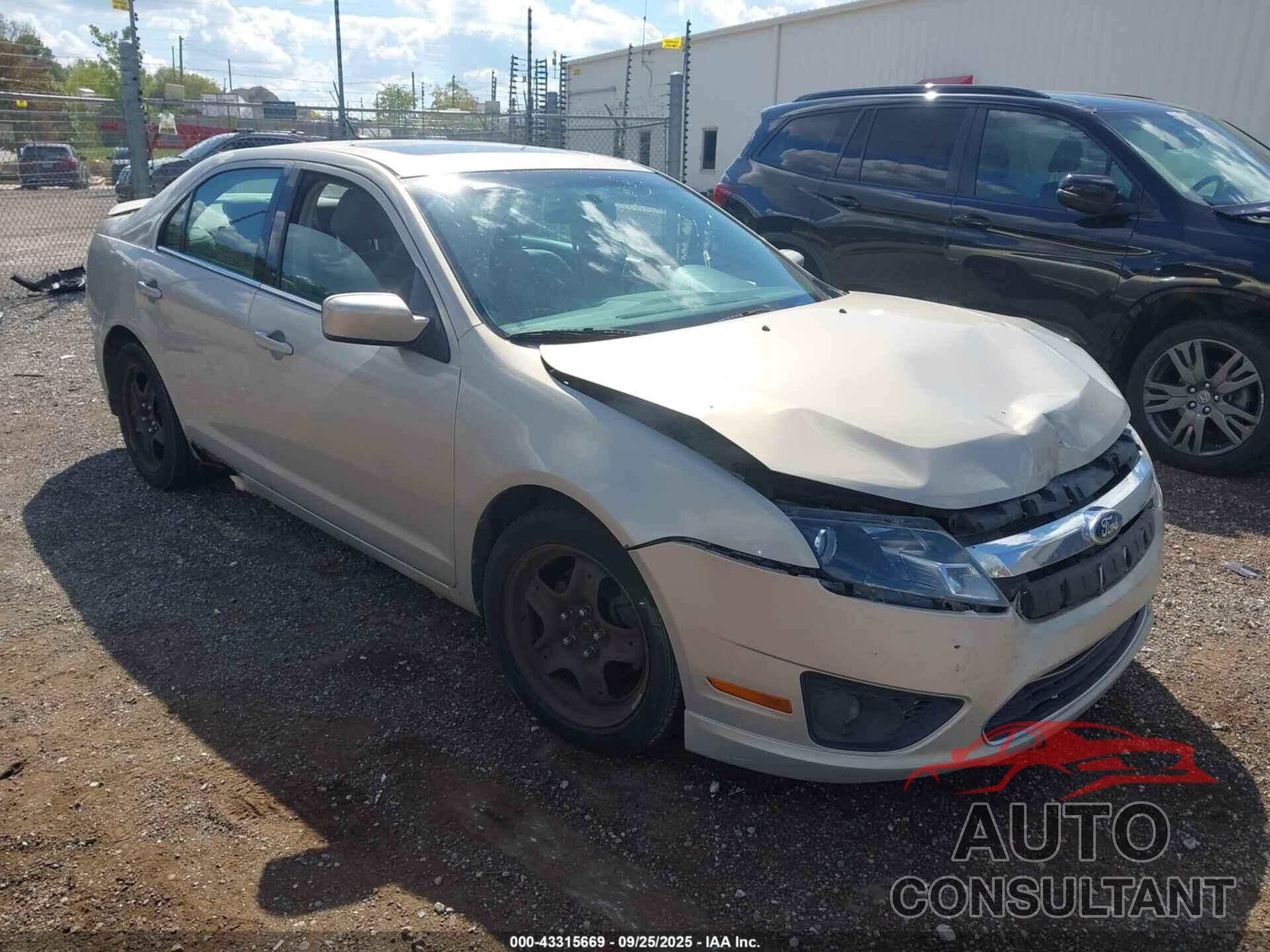 FORD FUSION 2010 - 3FAHP0HA7AR371904
