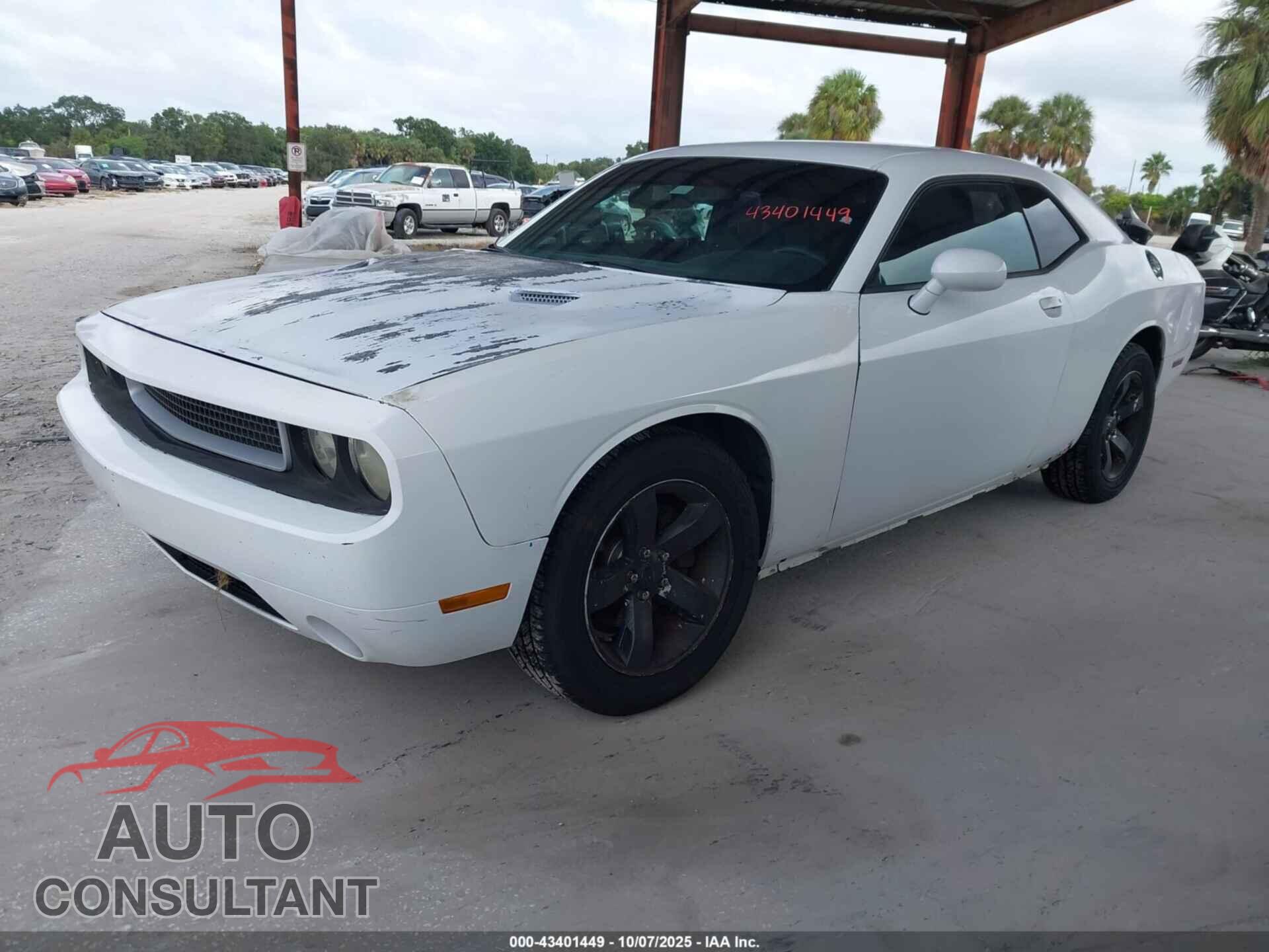 DODGE CHALLENGER 2012 - 2C3CDYAG2CH280908