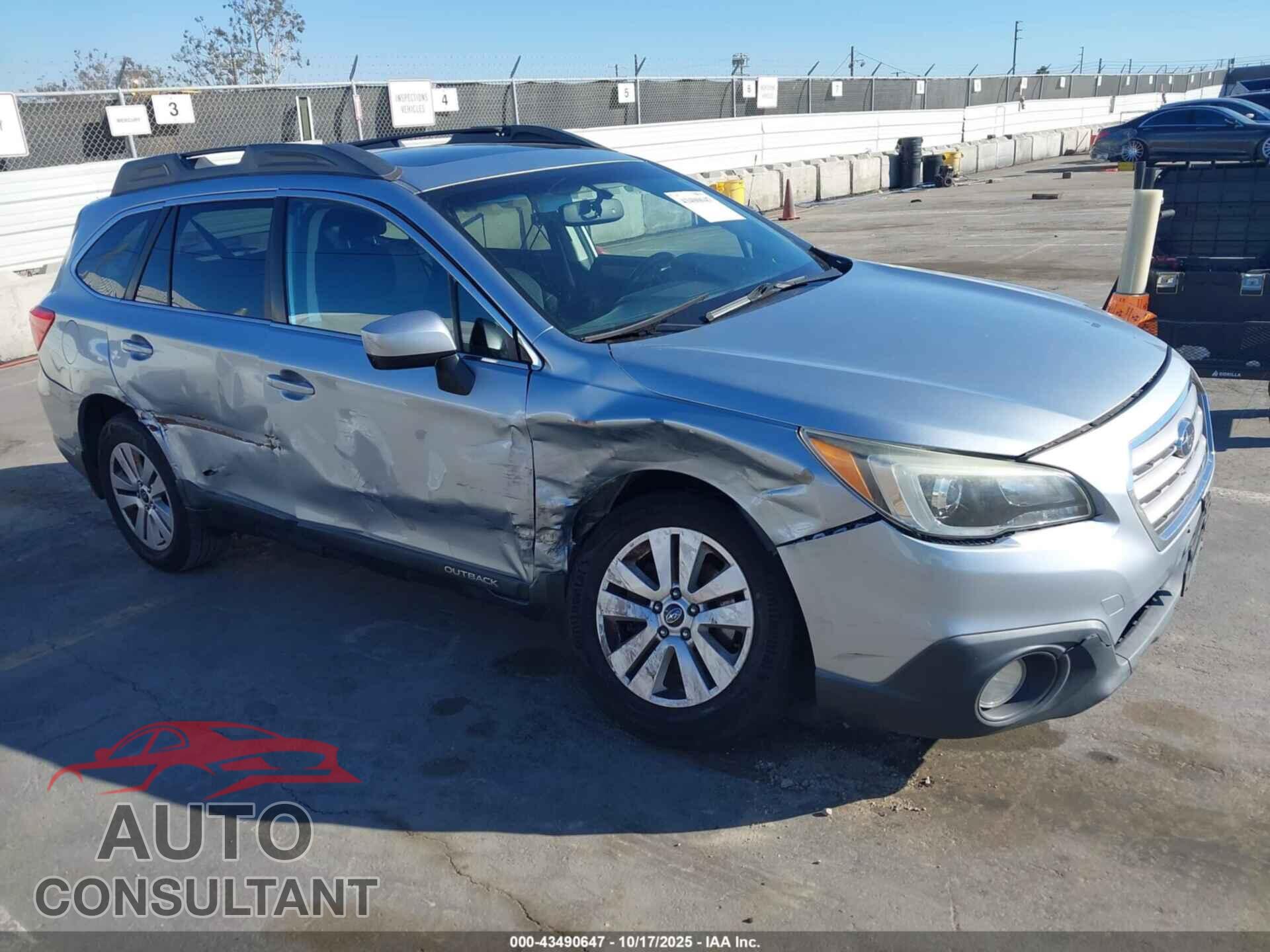 SUBARU OUTBACK 2016 - 4S4BSAEC0G3279658