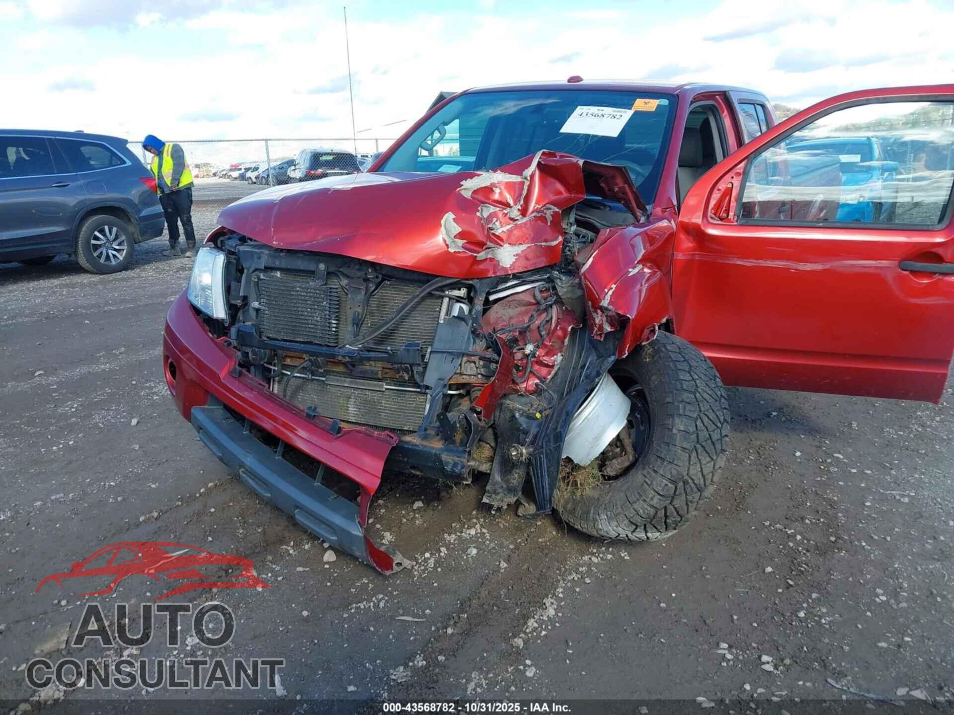 NISSAN FRONTIER 2012 - 1N6AD0FV6CC459285