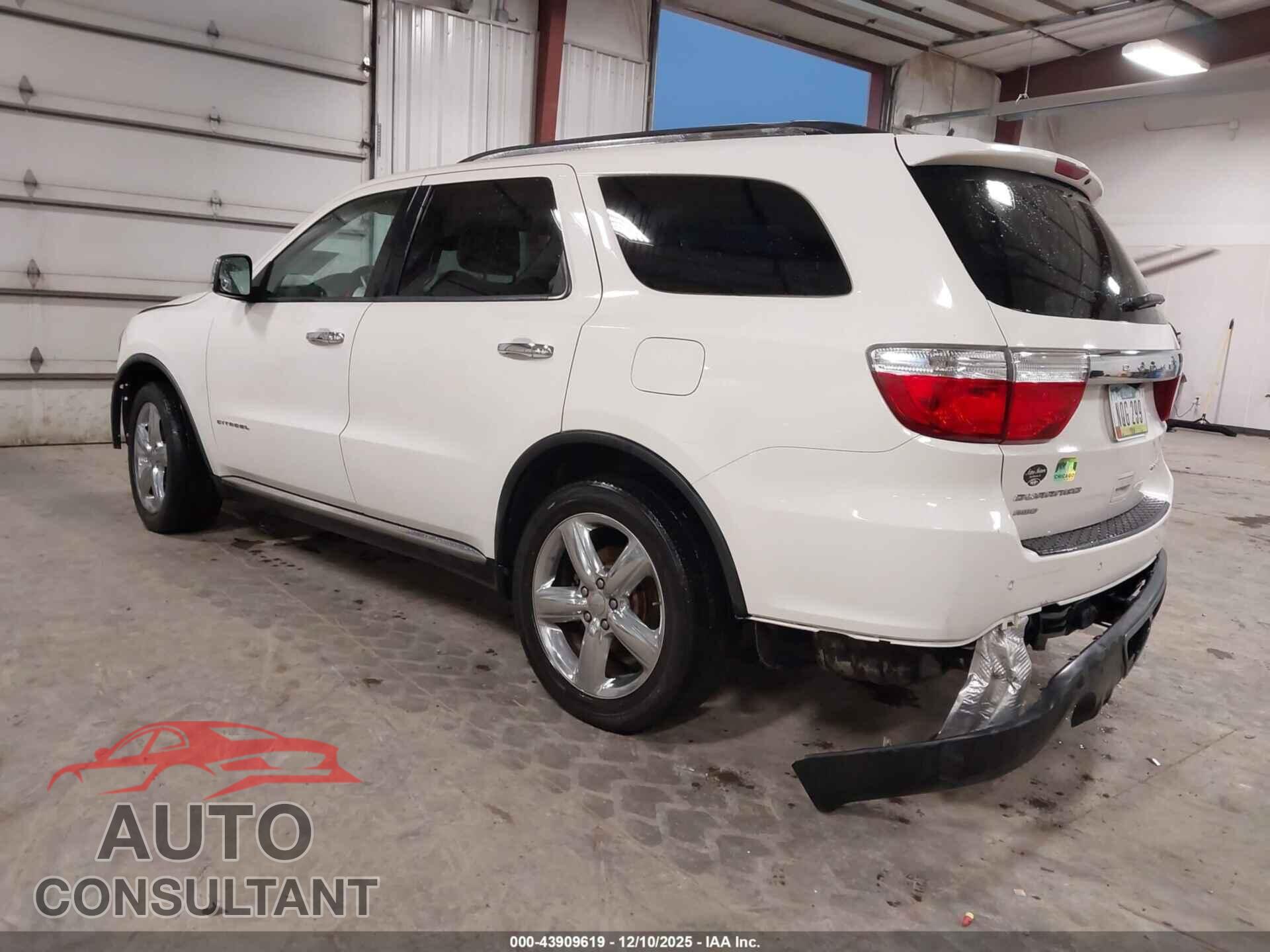 DODGE DURANGO 2012 - 1C4SDJET3CC130654