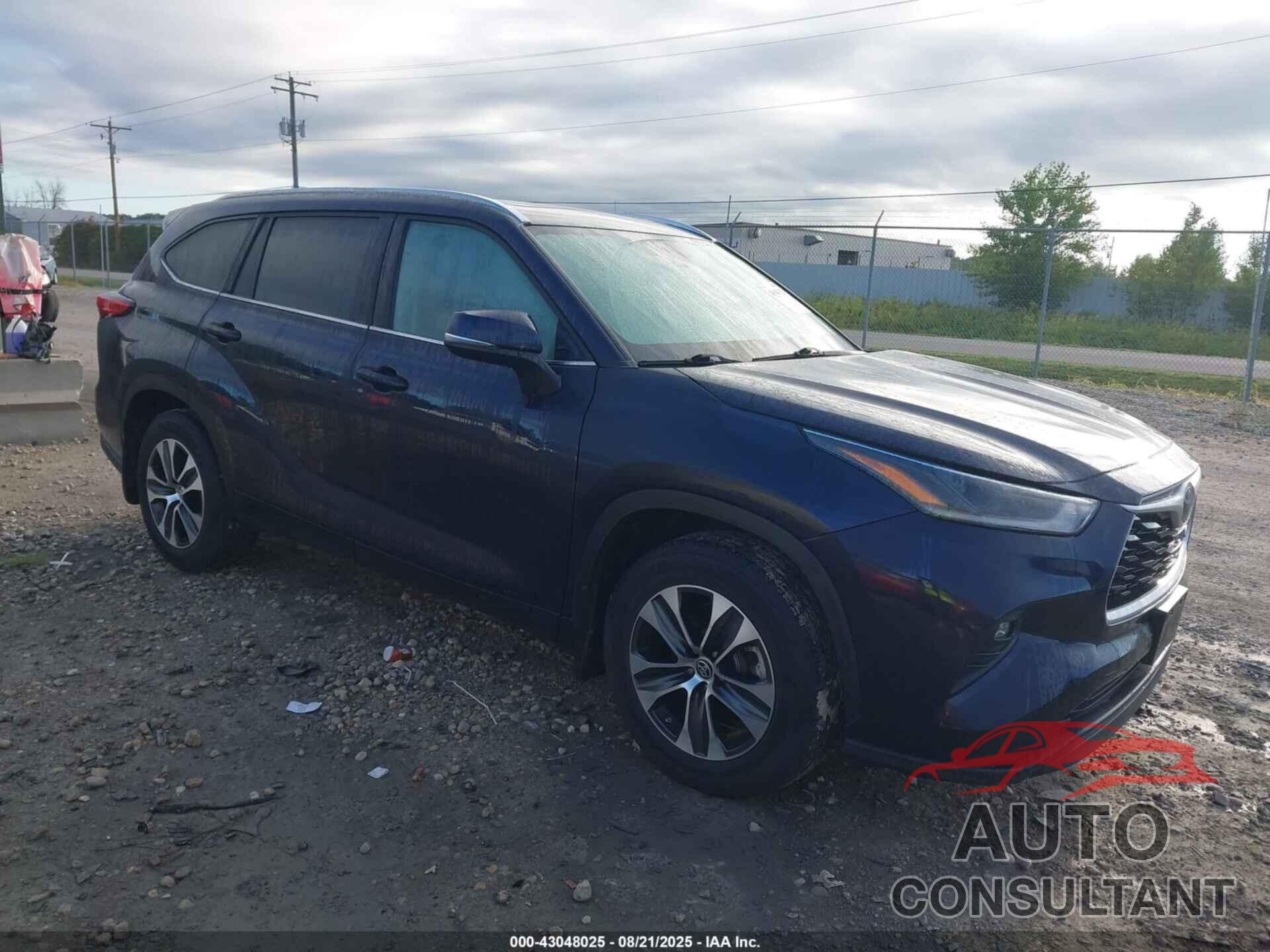TOYOTA HIGHLANDER 2021 - 5TDGZRBH3MS549710