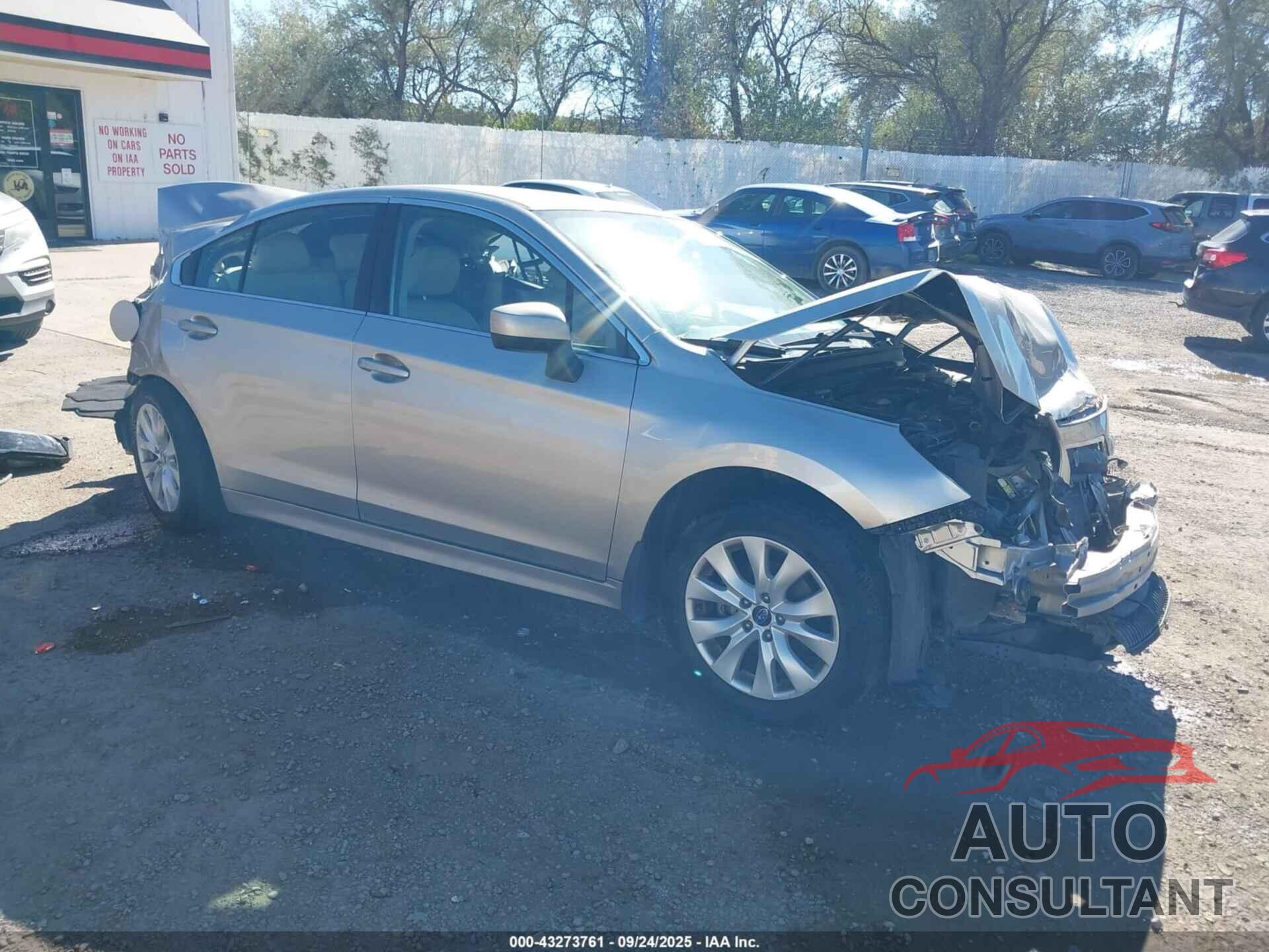 SUBARU LEGACY 2017 - 4S3BNAC60H3038645