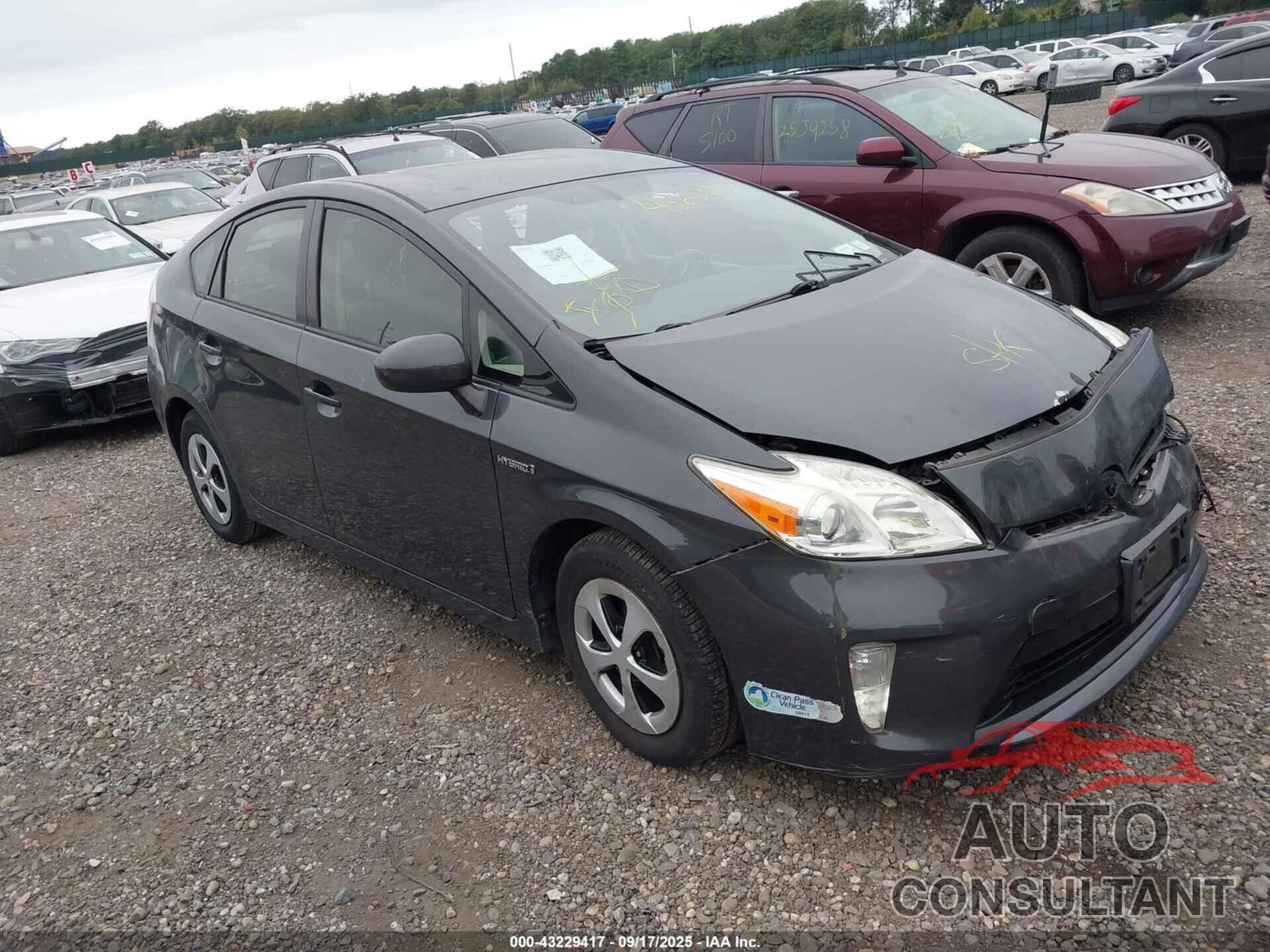 TOYOTA PRIUS 2014 - JTDKN3DU4E1808751