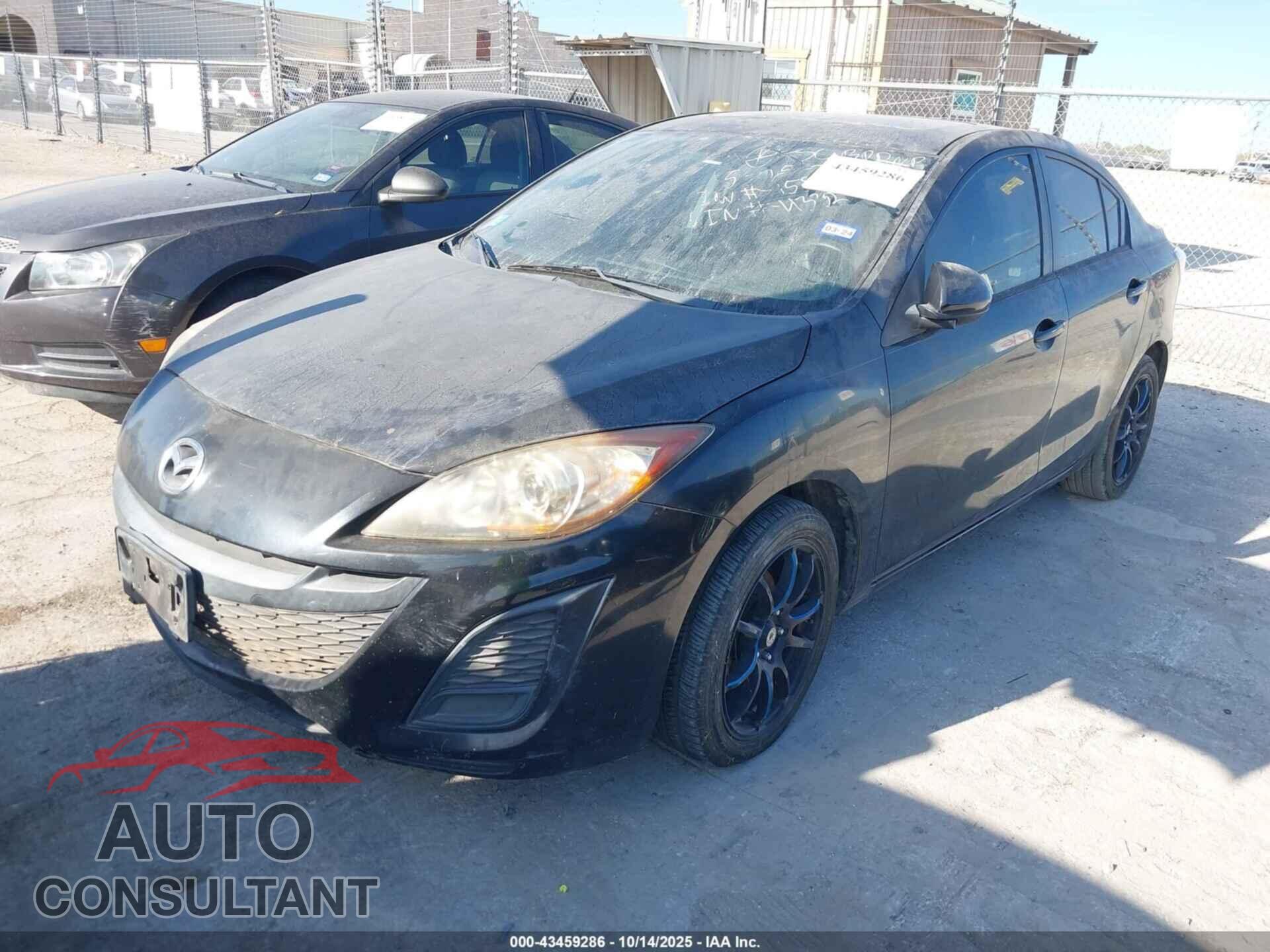 MAZDA MAZDA3 2011 - JM1BL1VF9B1433252