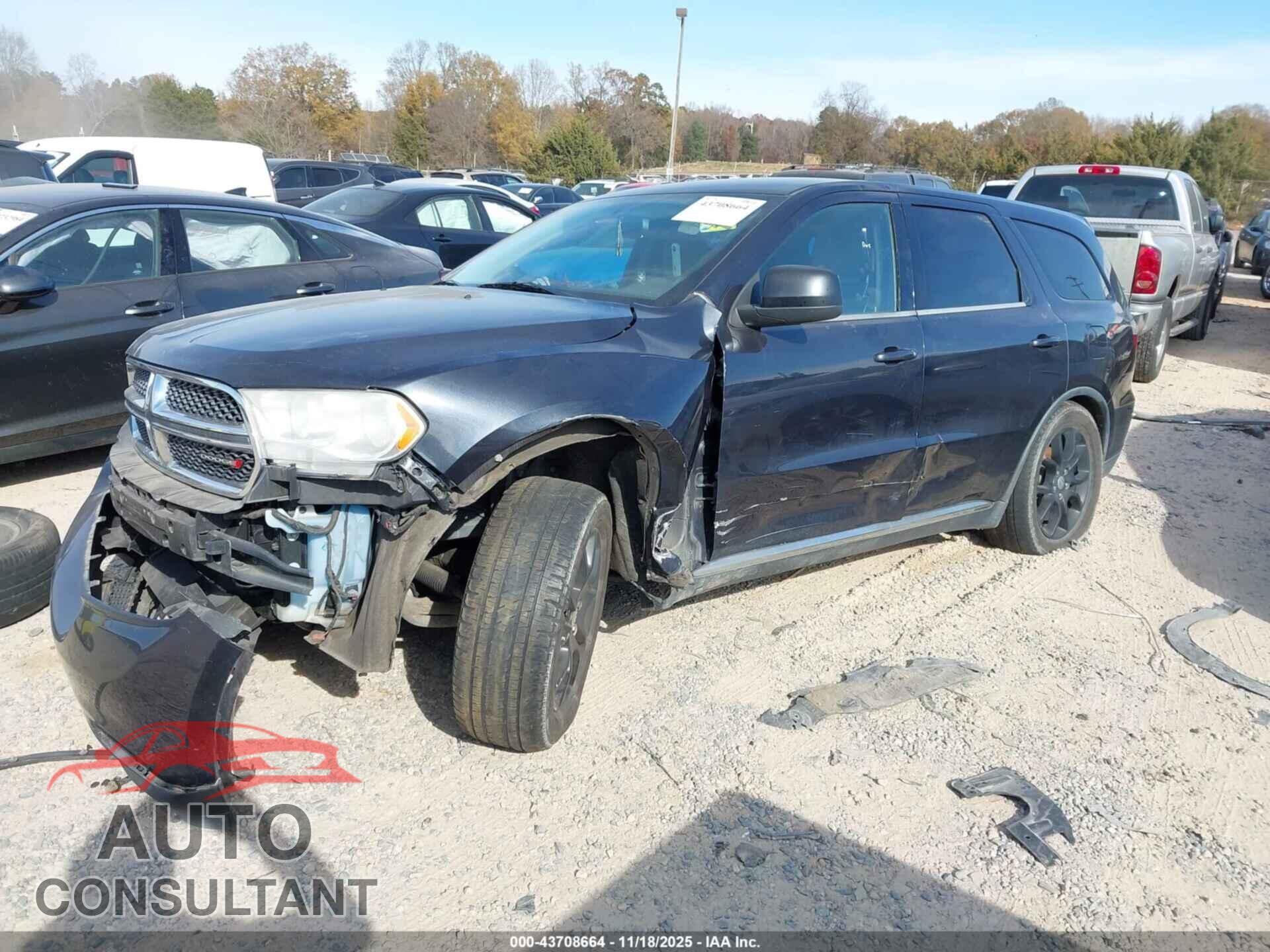 DODGE DURANGO 2013 - 1C4RDJAG9DC682524