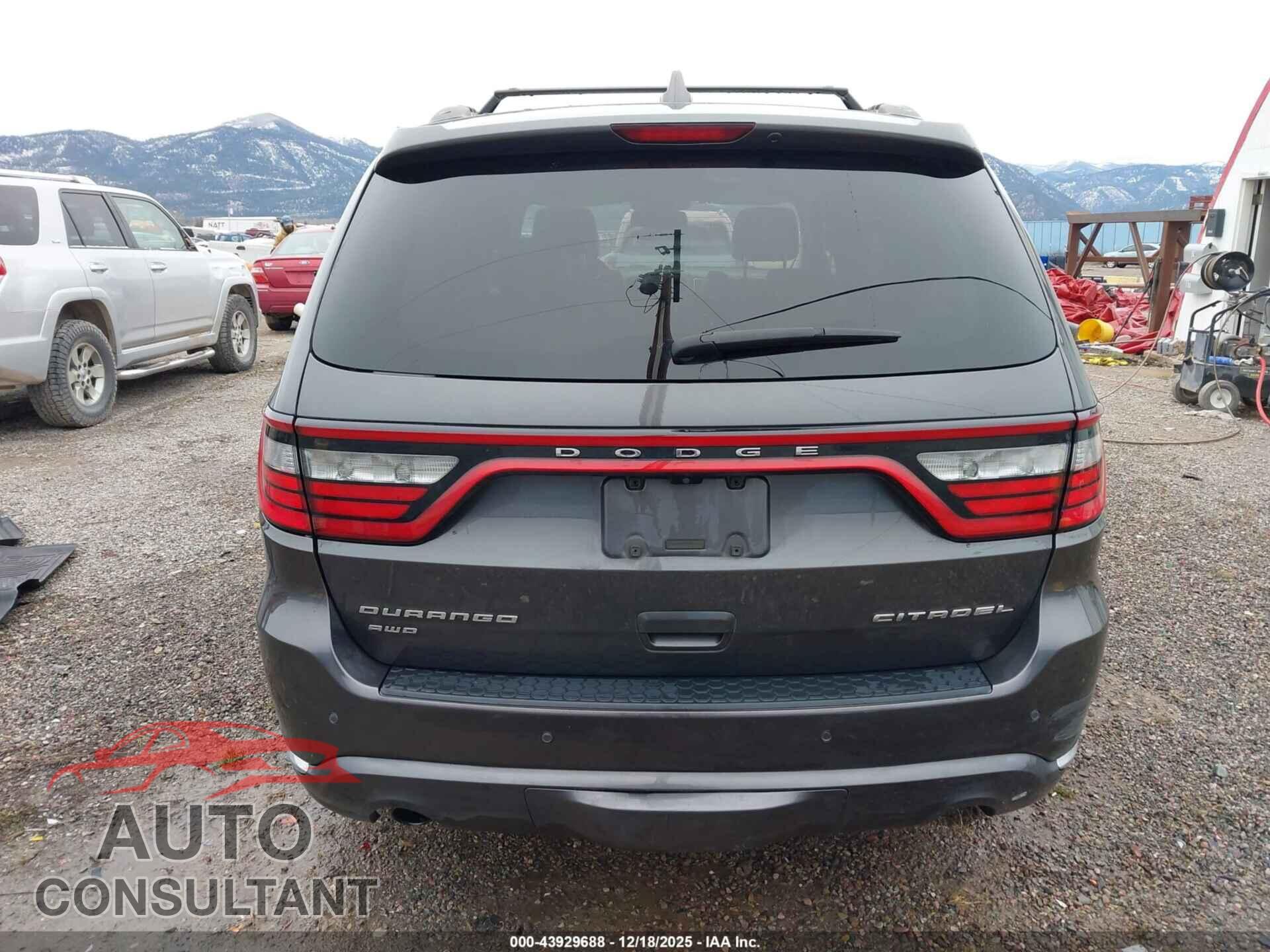 DODGE DURANGO 2016 - 1C4RDJEG0GC481836