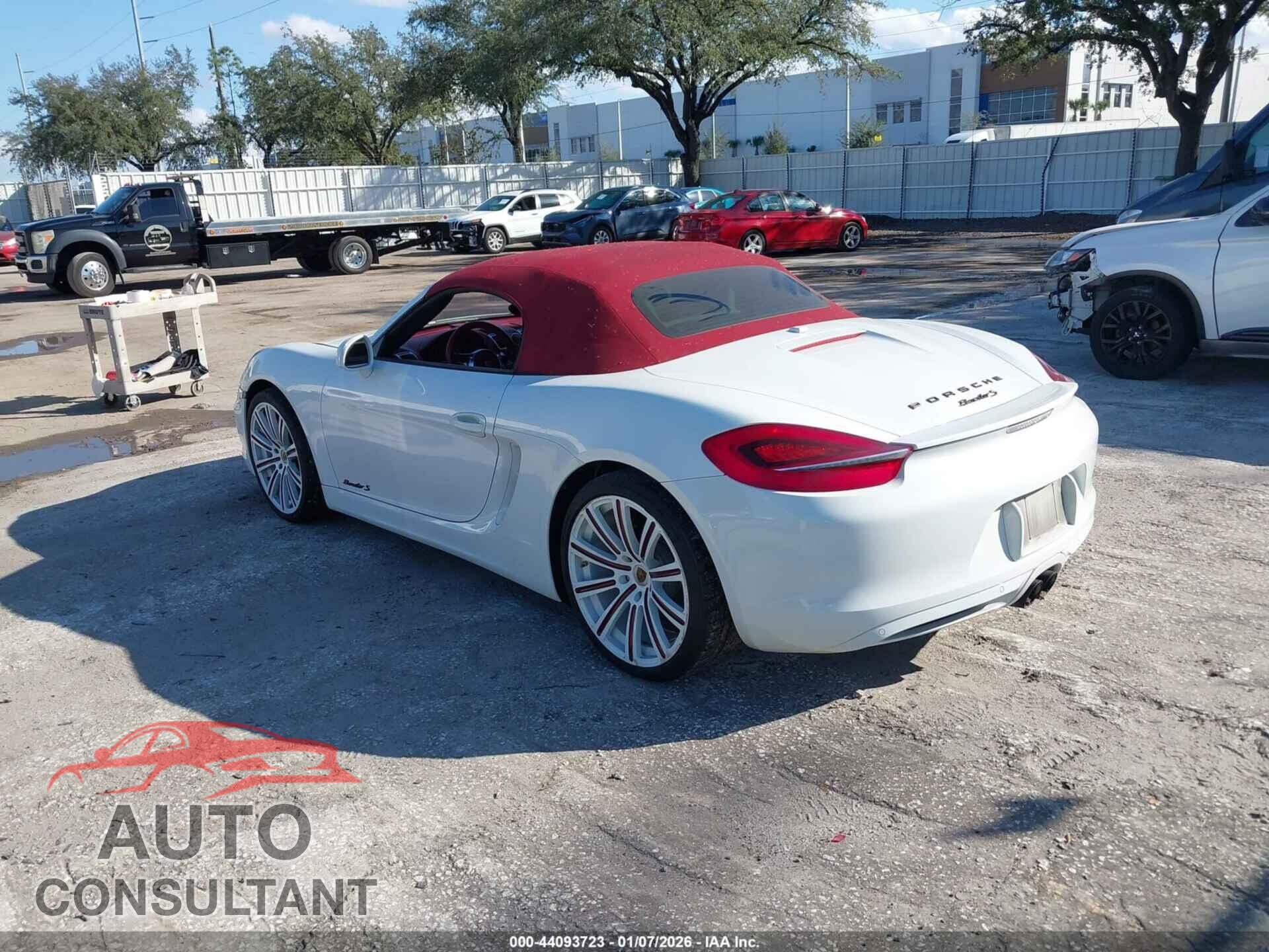 PORSCHE BOXSTER 2014 - WP0CB2A84ES140460