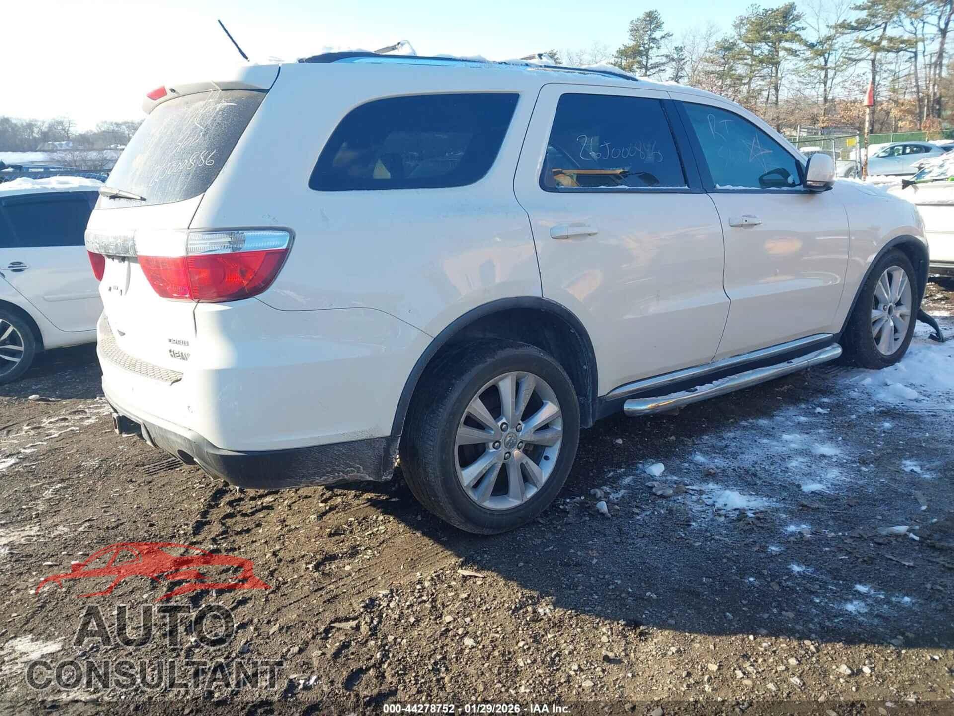 DODGE DURANGO 2012 - 1C4SDJDT9CC153664