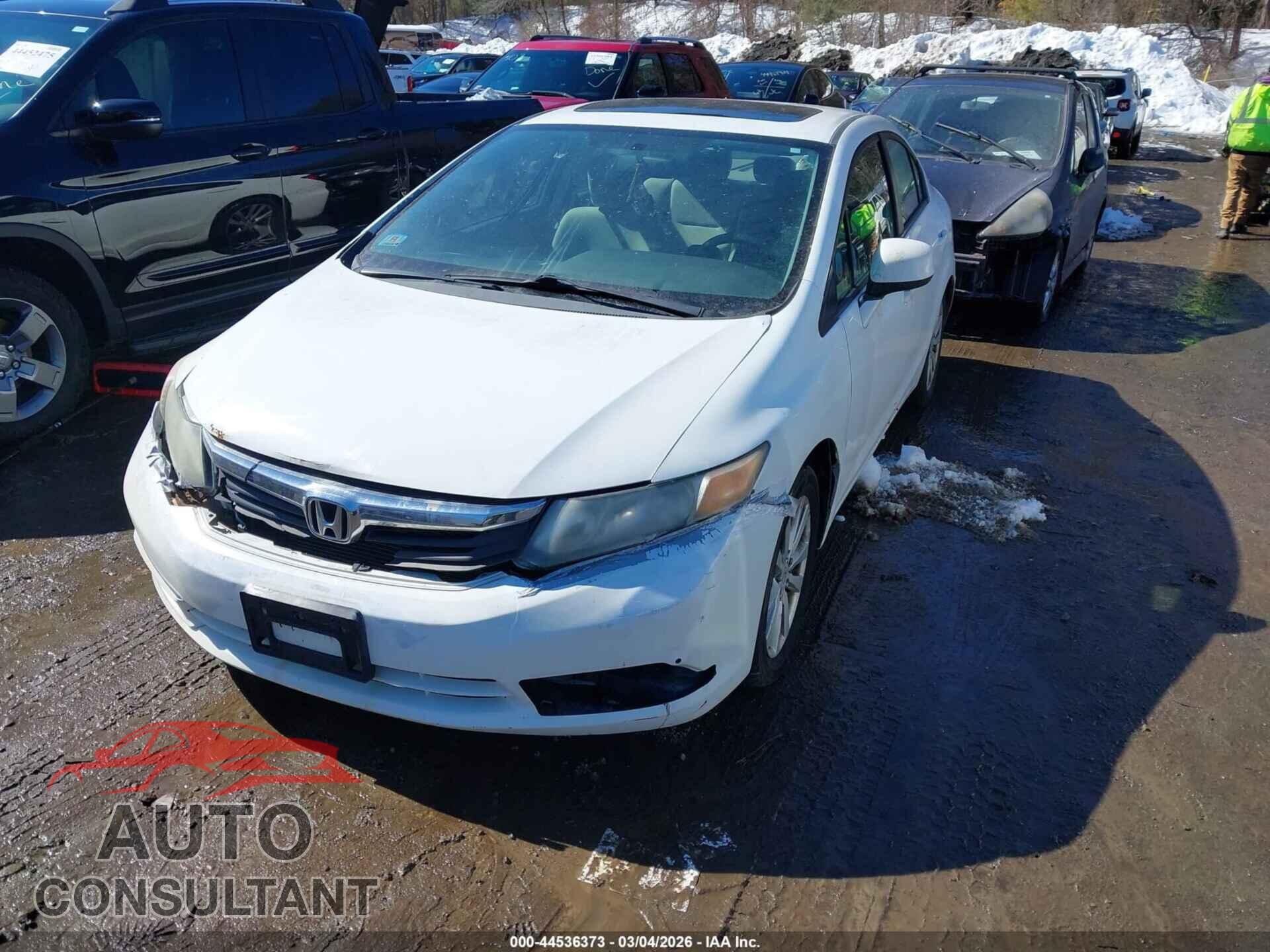 HONDA CIVIC 2012 - 19XFB2F87CE352016