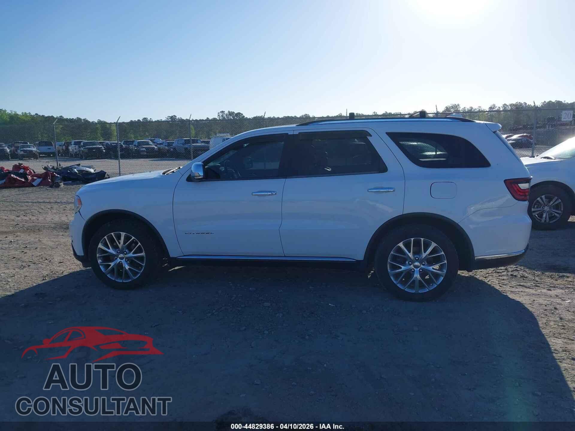 DODGE DURANGO 2015 - 1C4SDJETXFC202955