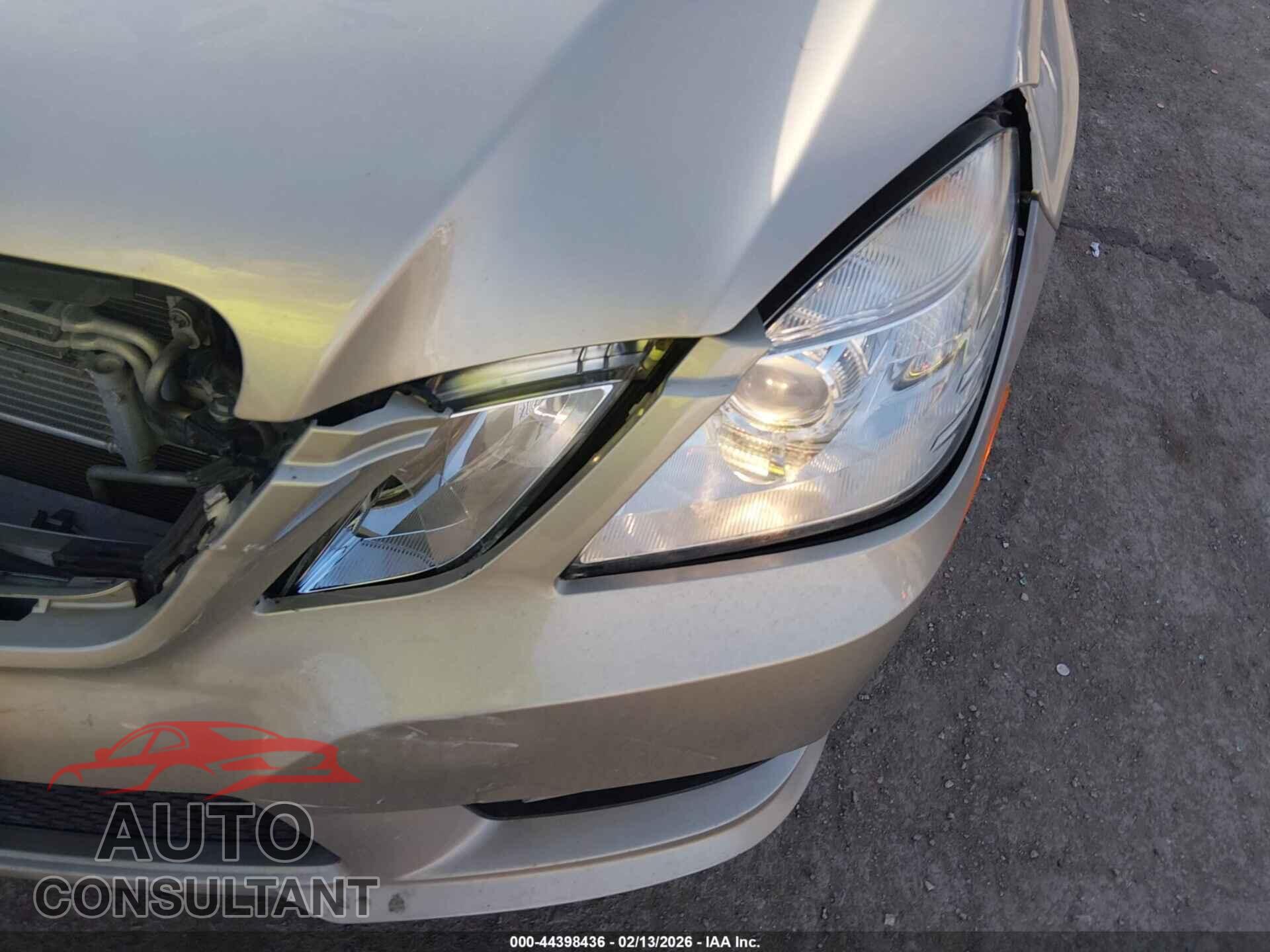 MERCEDES-BENZ E 350 BLUETEC 2011 - WDDHF2EB9BA503441