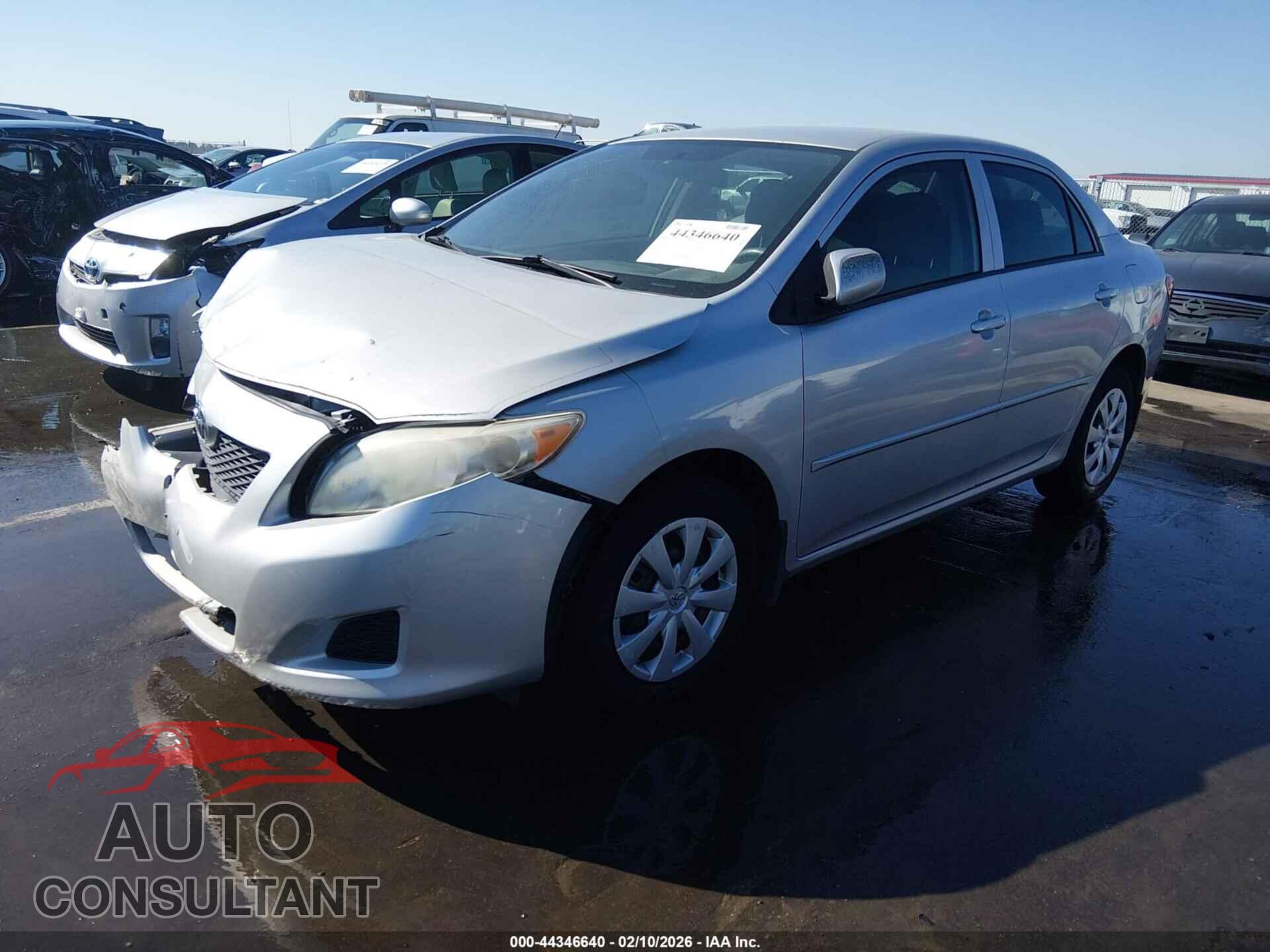 TOYOTA COROLLA 2010 - 1NXBU4EE5AZ190151