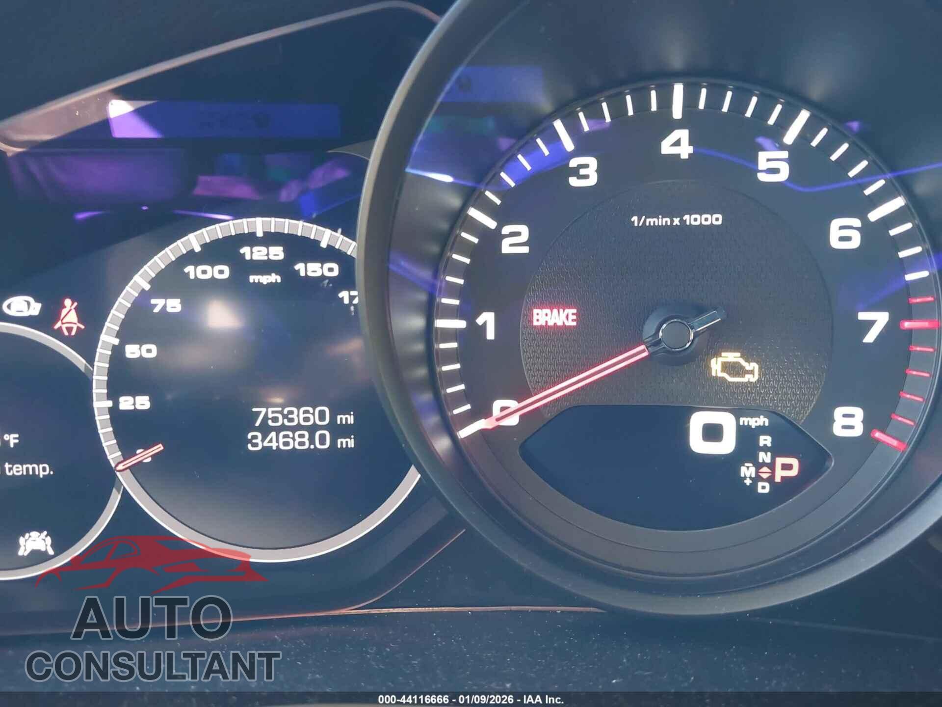 PORSCHE CAYENNE 2019 - WP1AA2AY2KDA12923