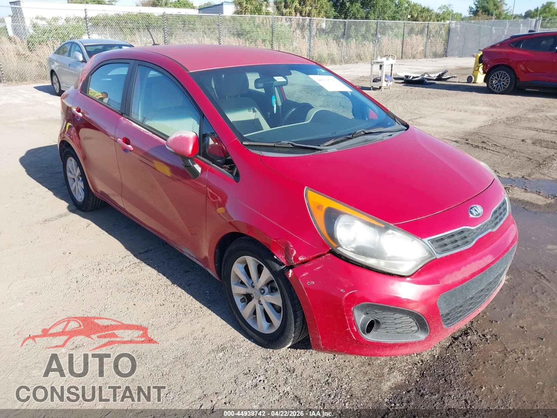 KIA RIO 2015 - KNADN5A32F6465276