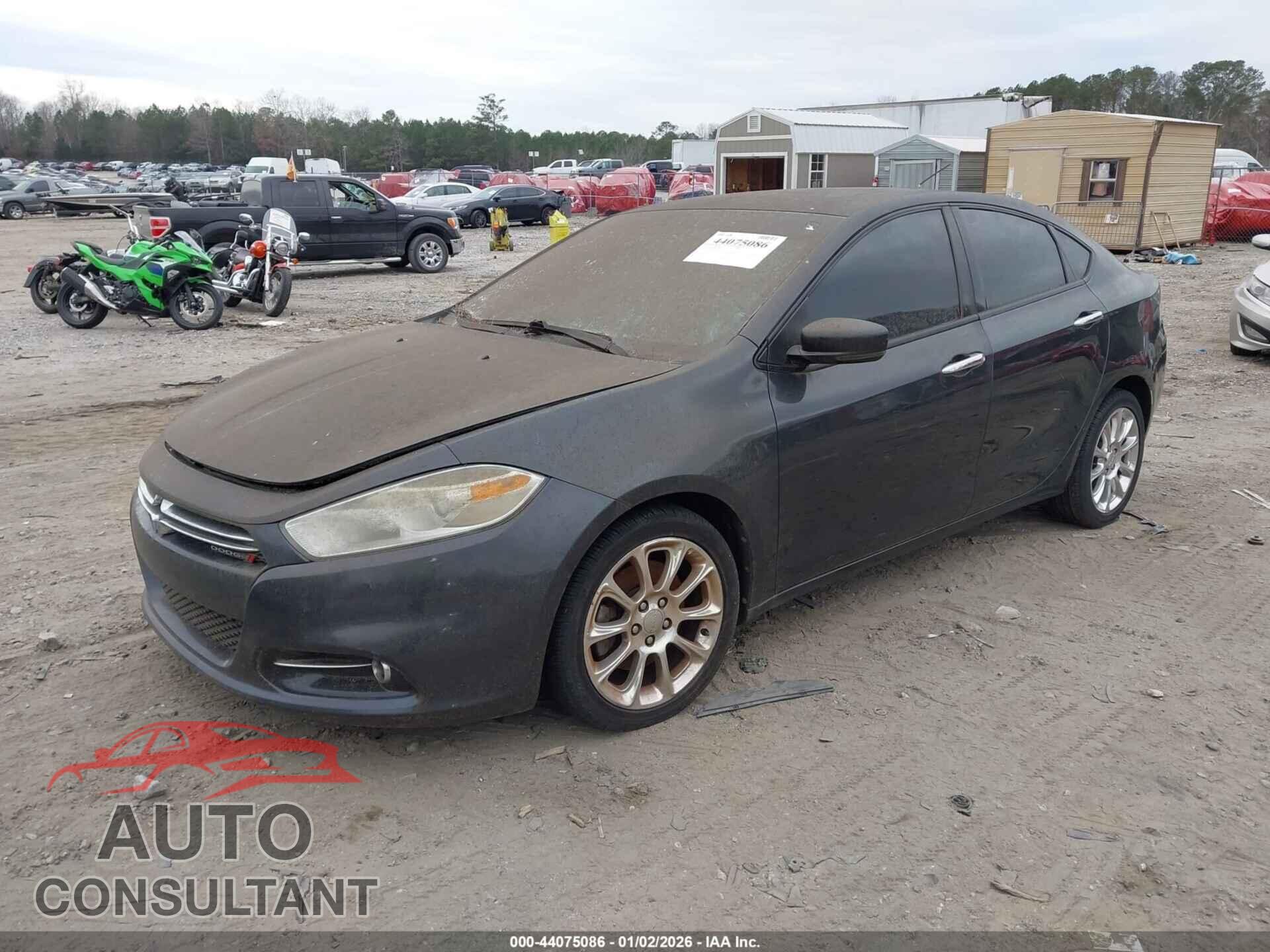 DODGE DART 2013 - 1C3CDFCH4DD258661