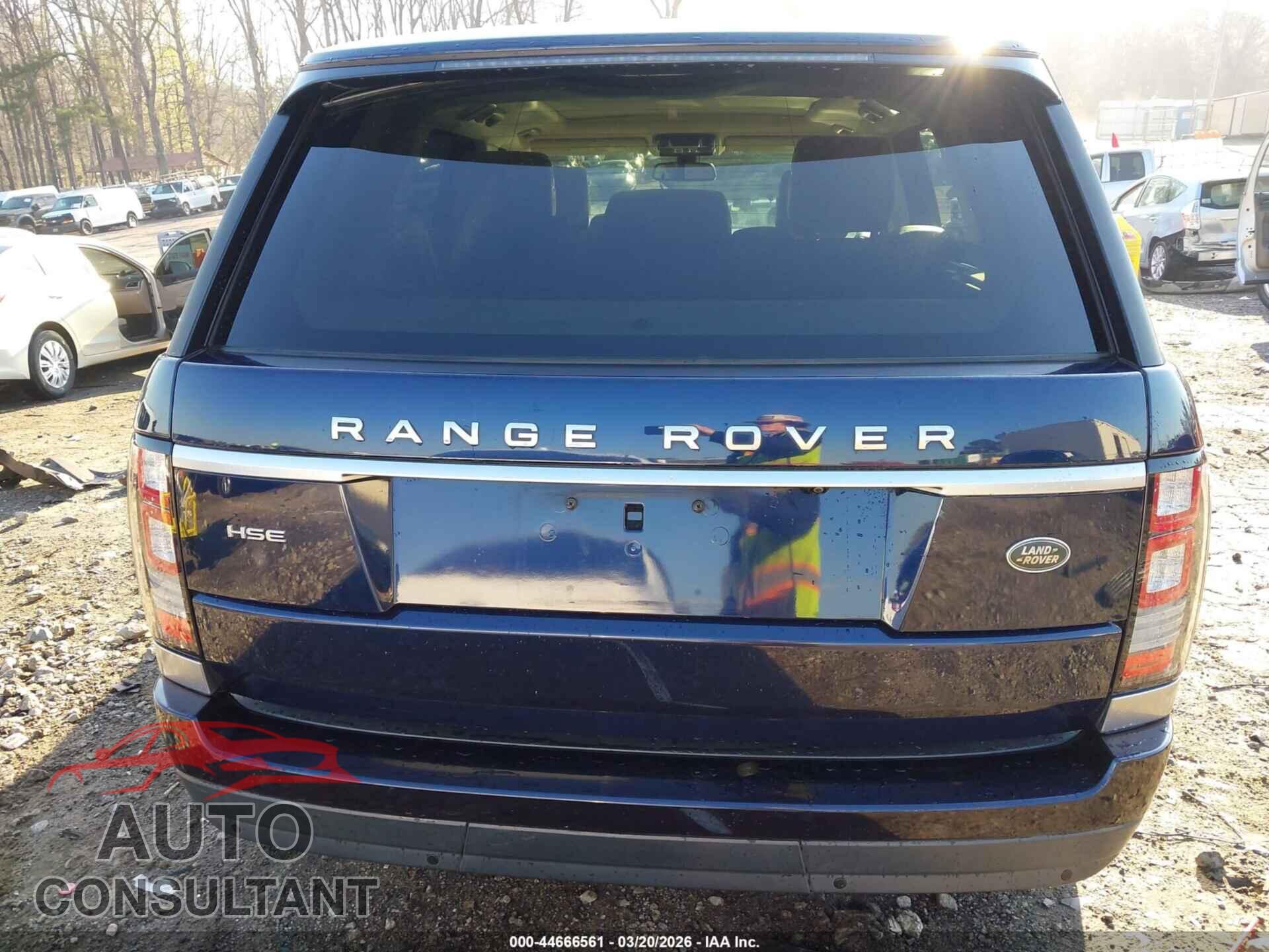 LAND ROVER RANGE ROVER 2015 - SALGS2VF0FA242042