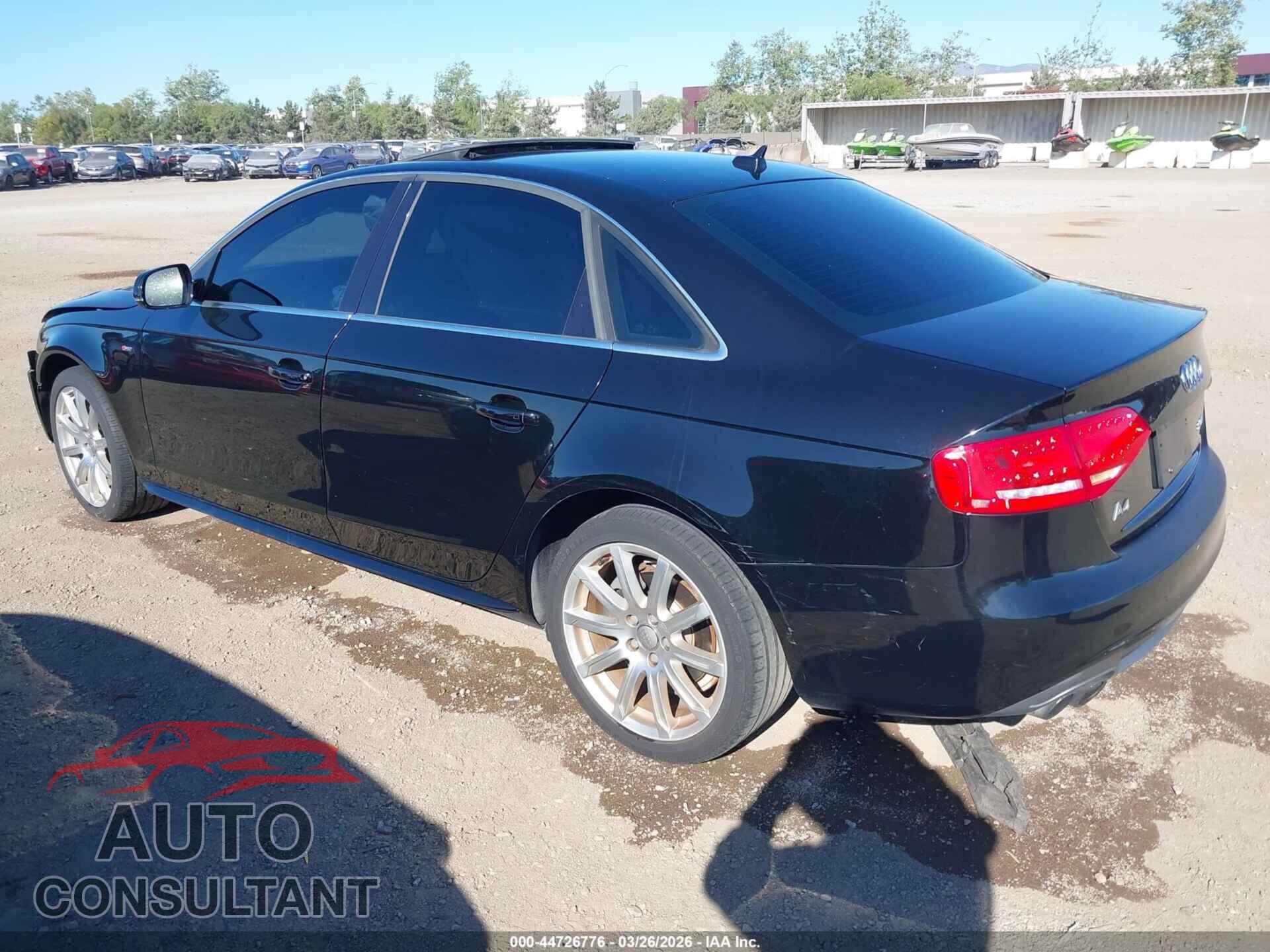 AUDI A4 2012 - WAUEFAFL3CA113822