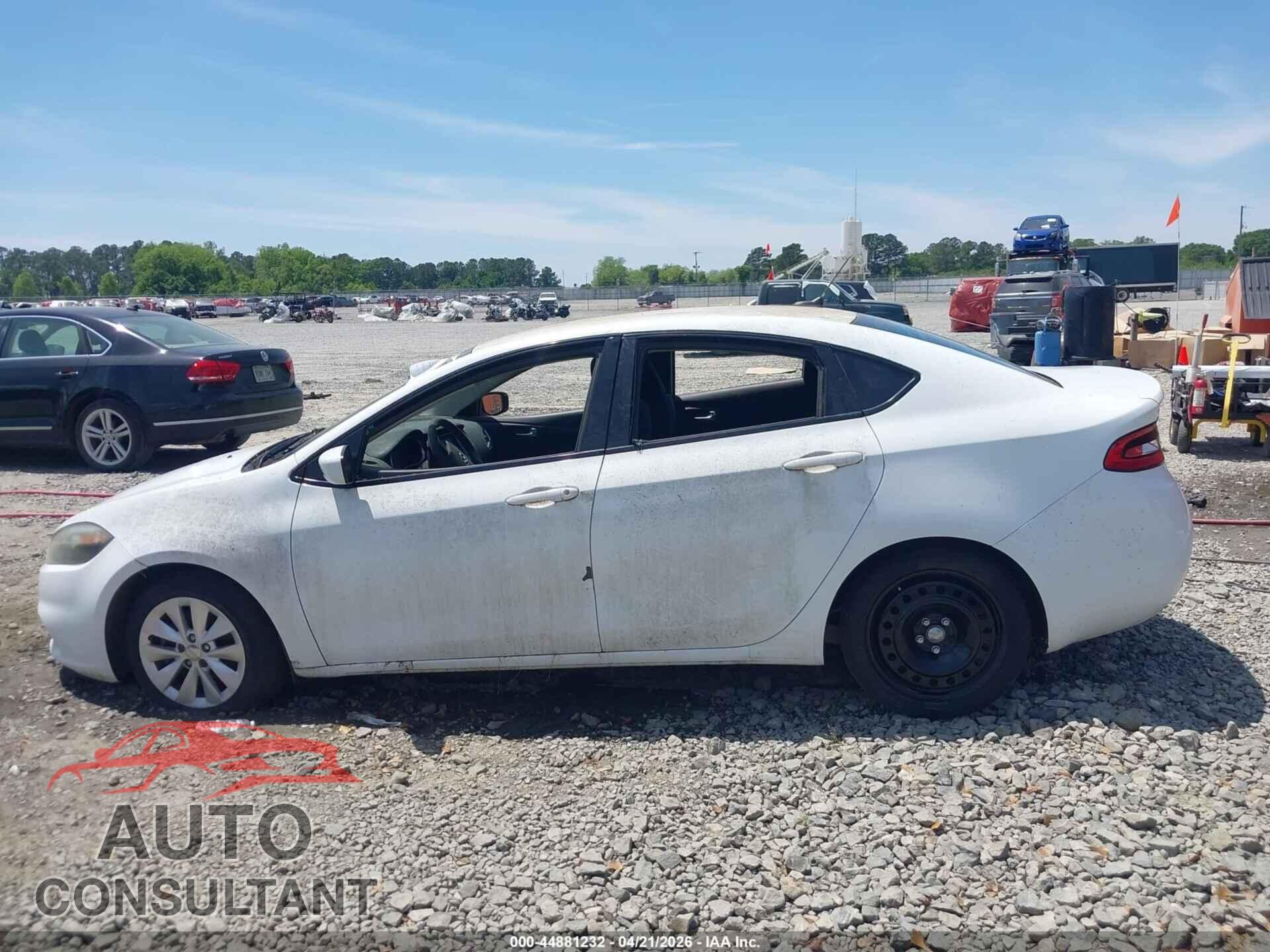 DODGE DART 2014 - 1C3CDFBB7ED877561