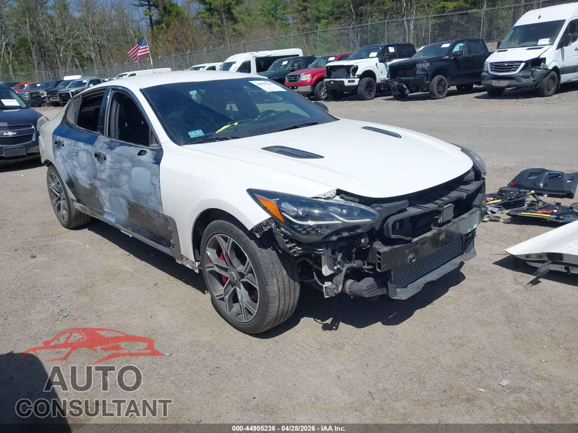 KIA STINGER 2018 - KNAE35LCXJ6027136