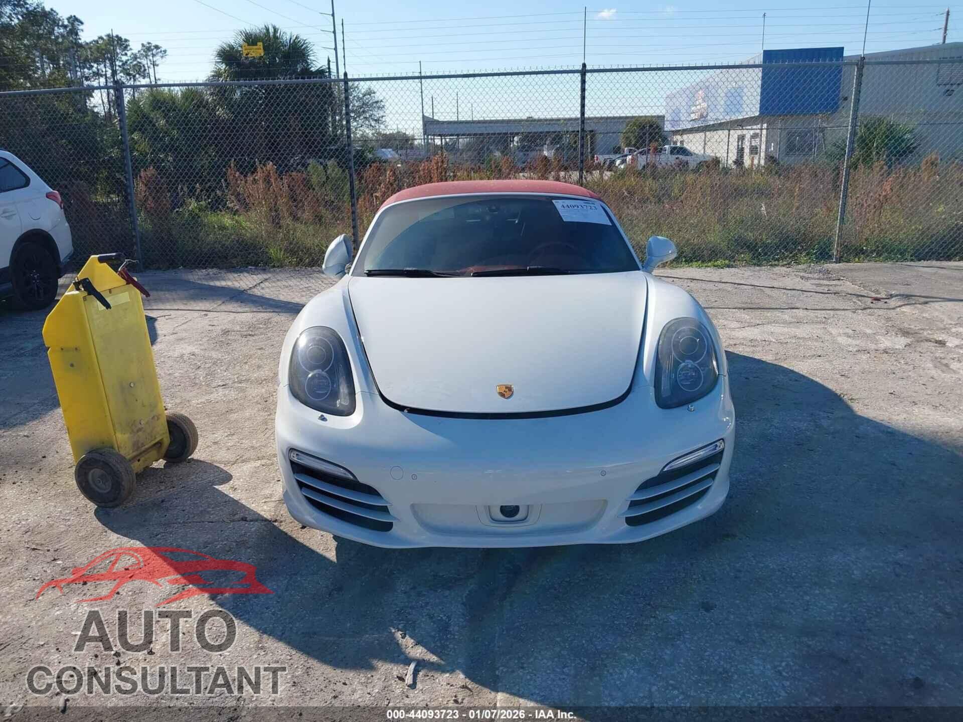 PORSCHE BOXSTER 2014 - WP0CB2A84ES140460