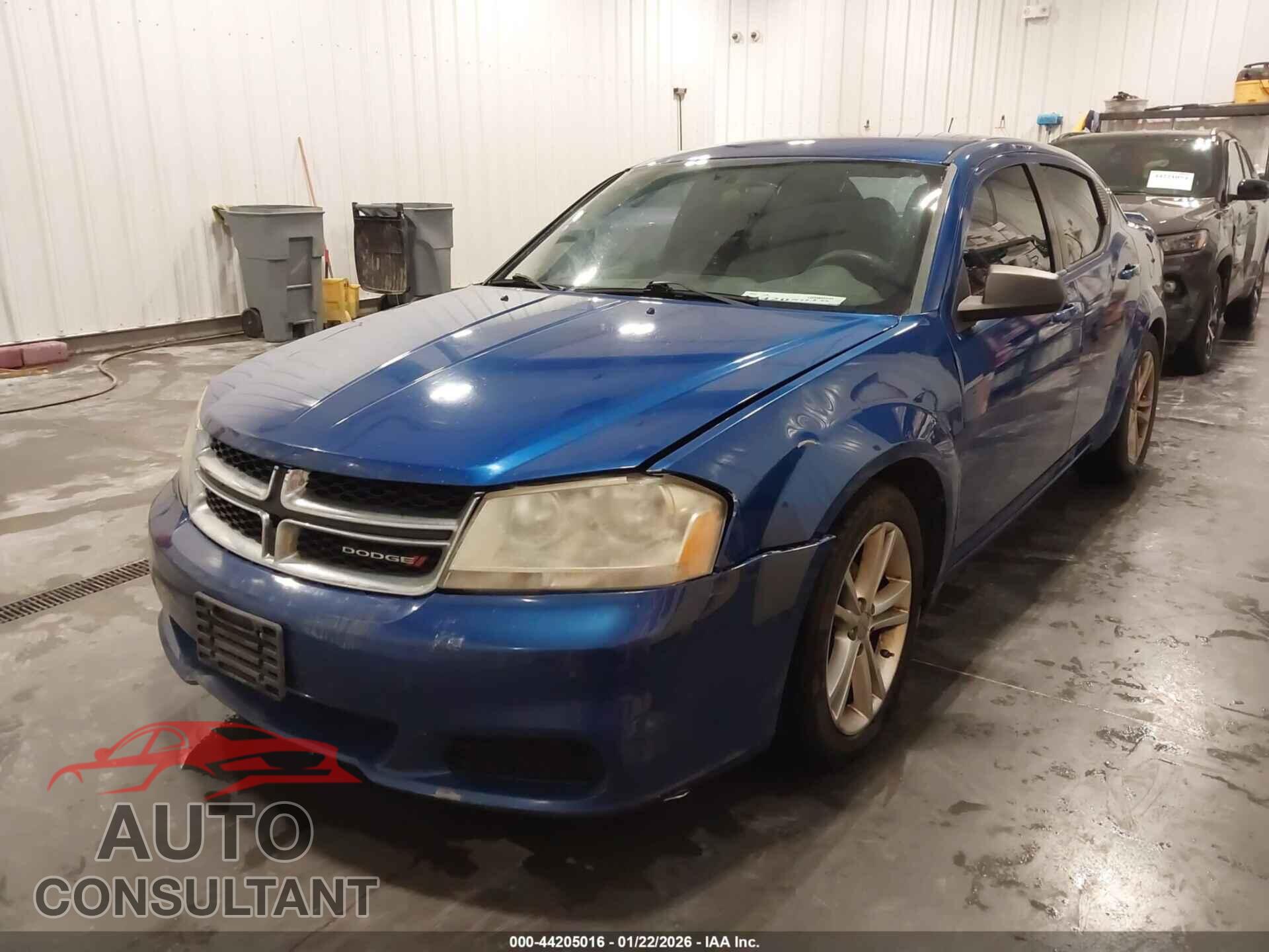 DODGE AVENGER 2013 - 1C3CDZAG6DN549202