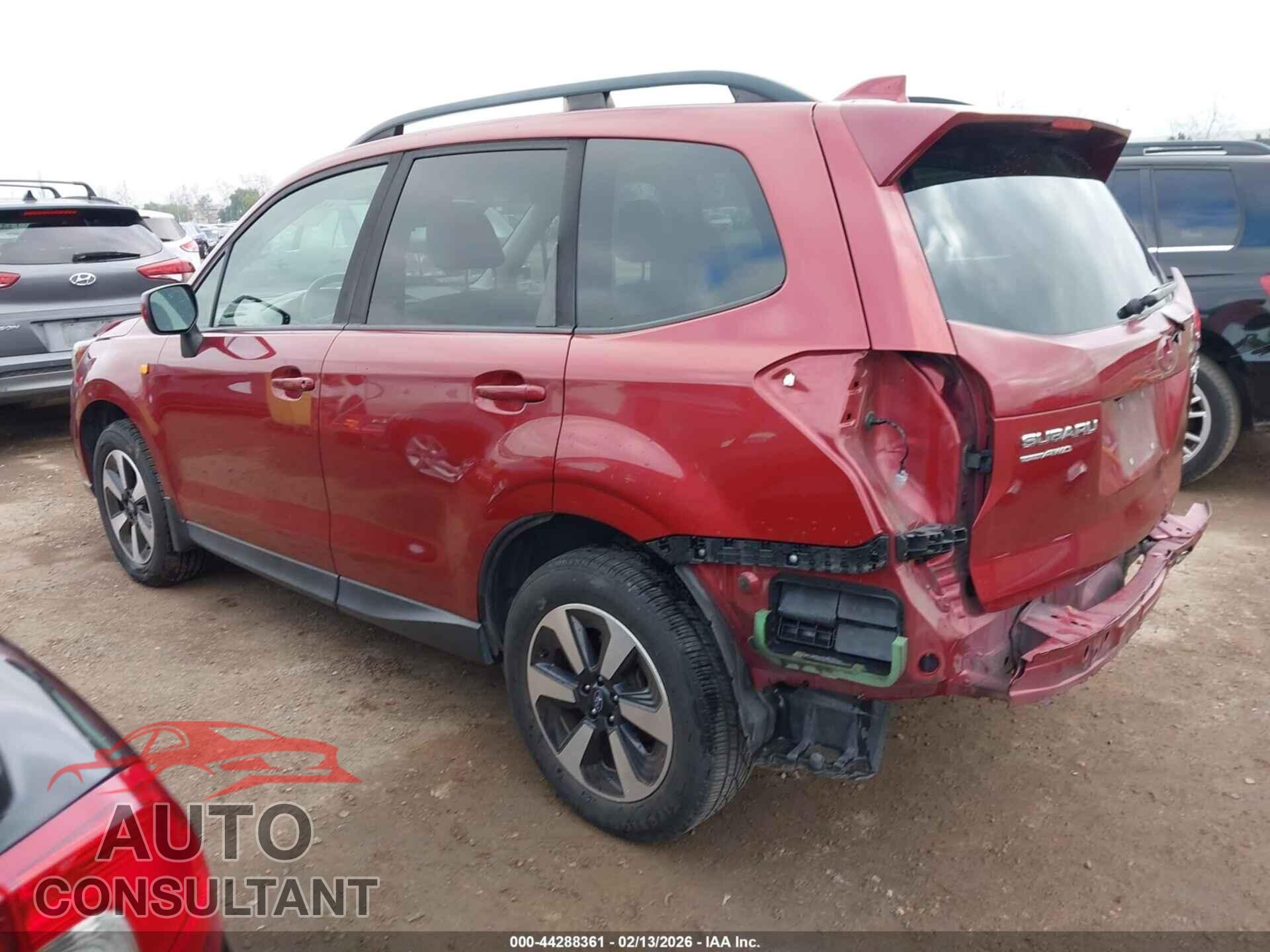SUBARU FORESTER 2017 - JF2SJAEC0HH461910