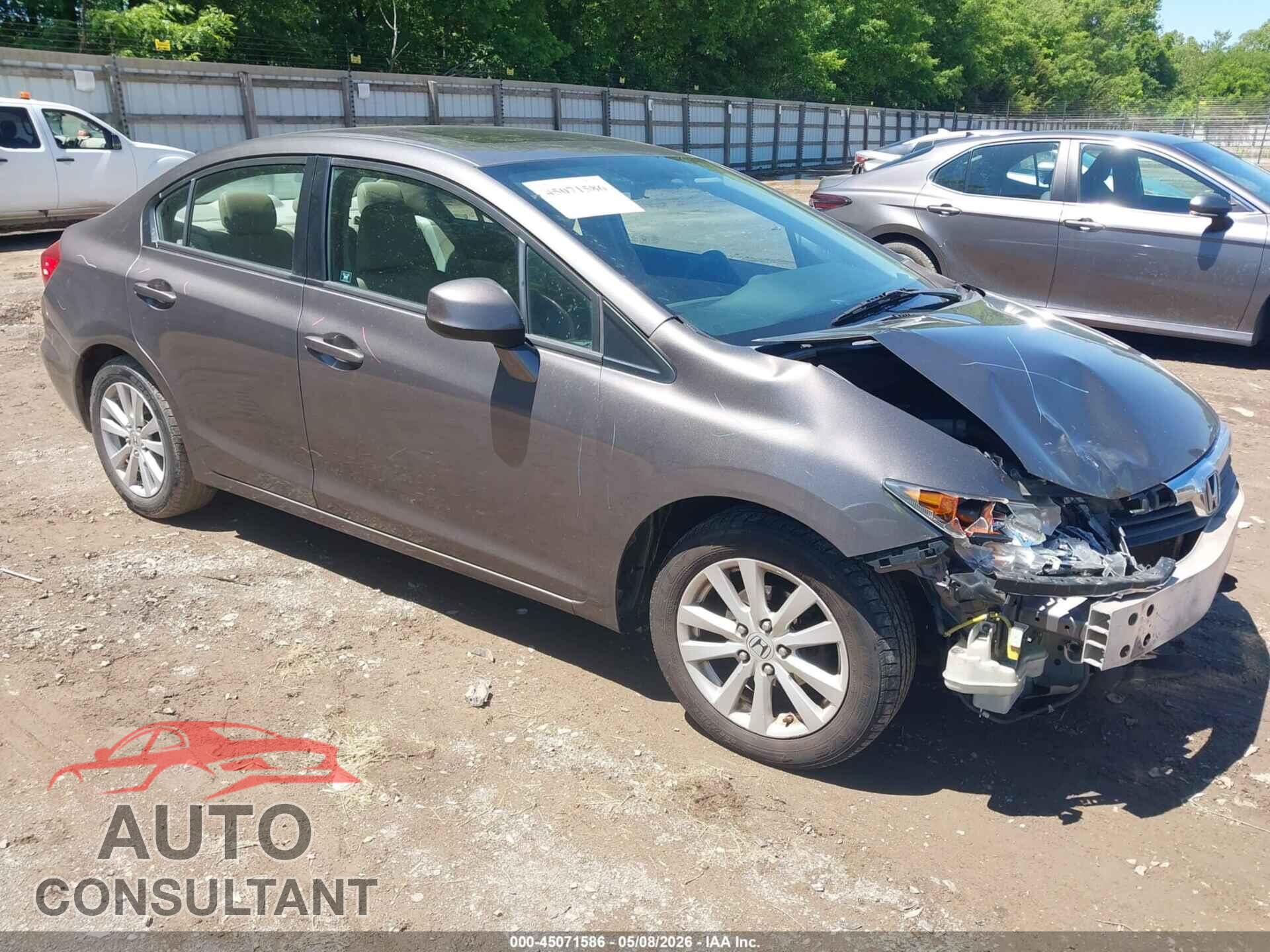 HONDA CIVIC 2012 - 19XFB2F97CE044689
