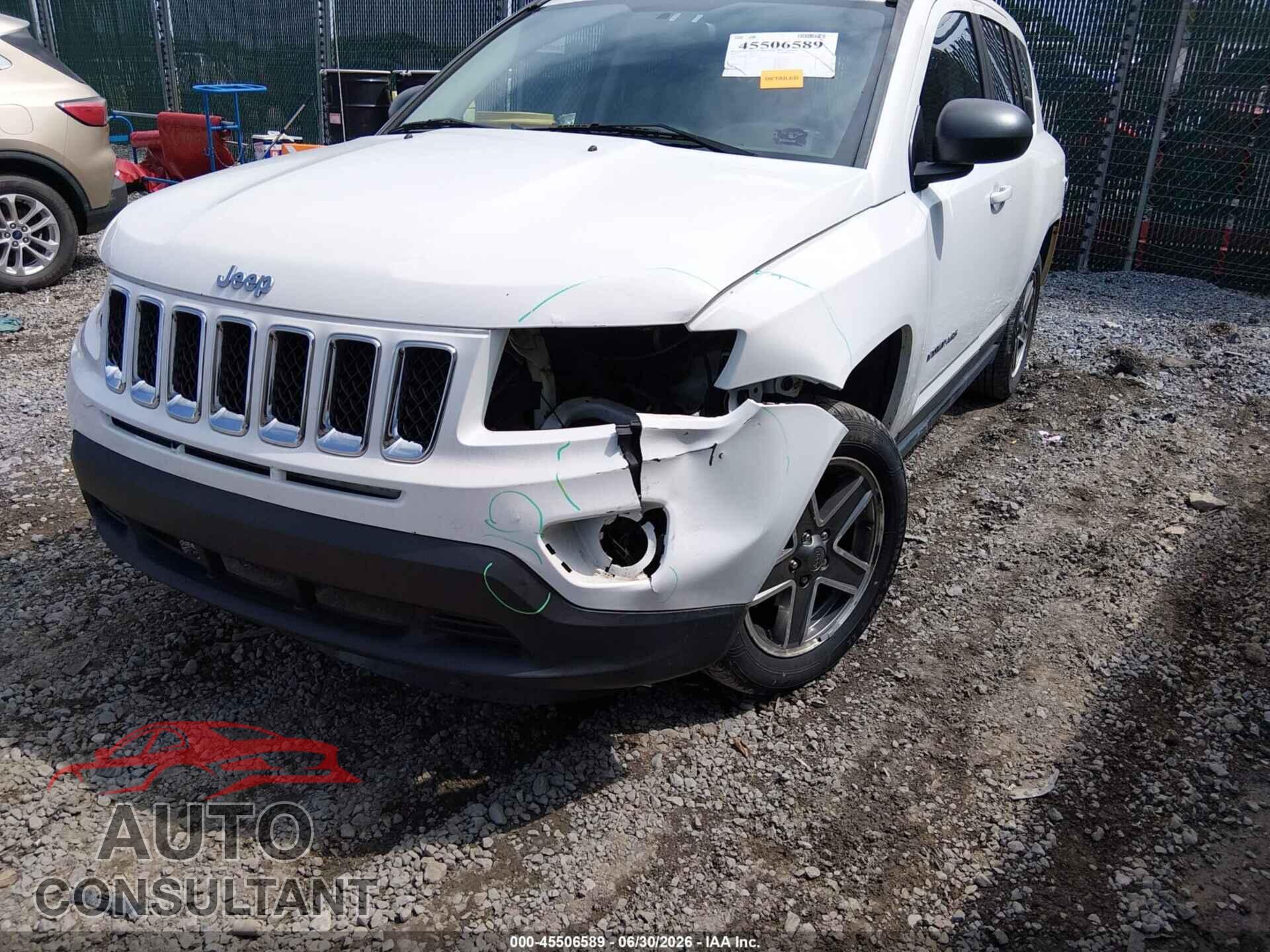 JEEP COMPASS 2013 - 1C4NJDBB3DD231904