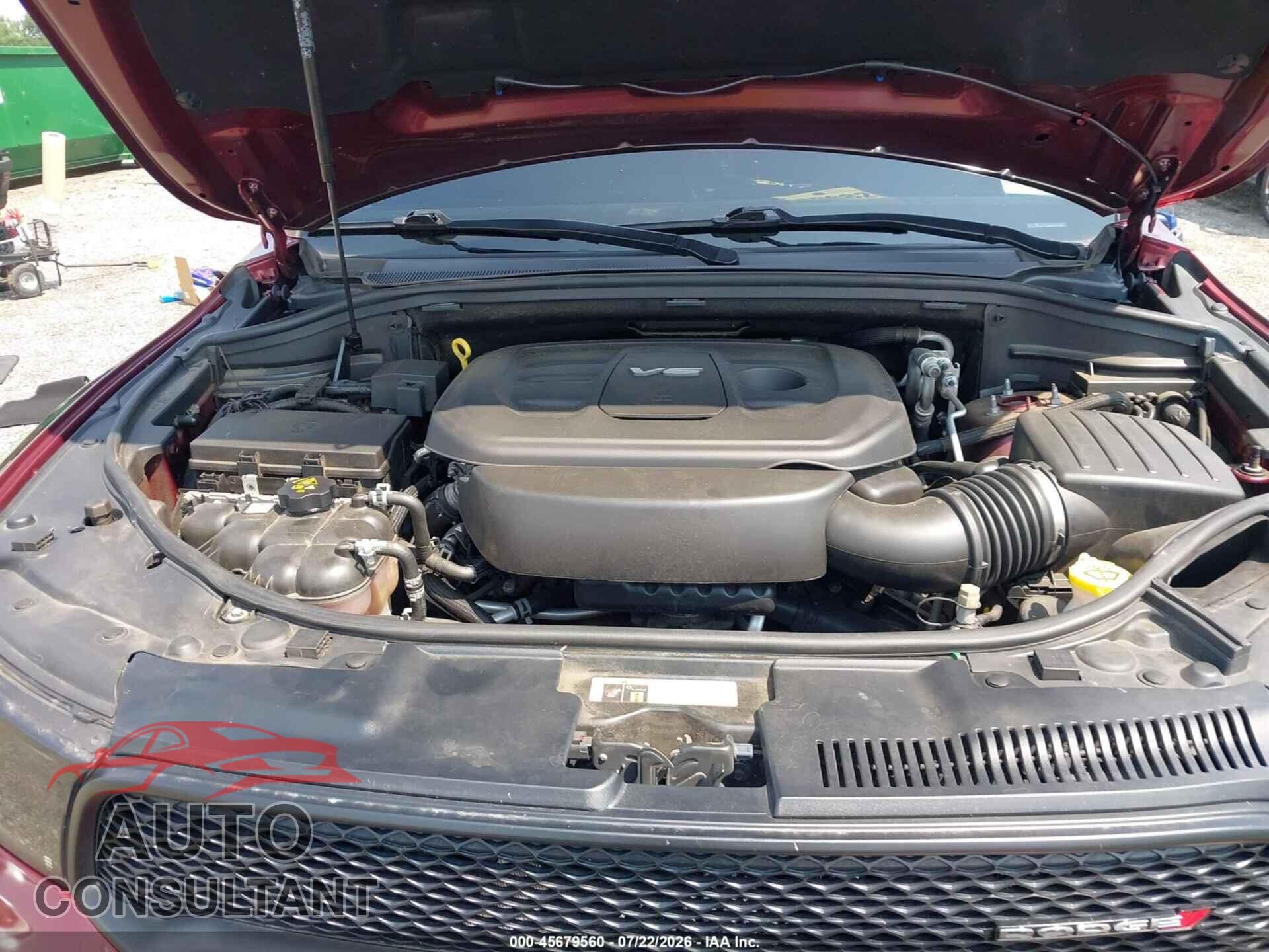 DODGE DURANGO 2019 - 1C4RDJDG5KC633524