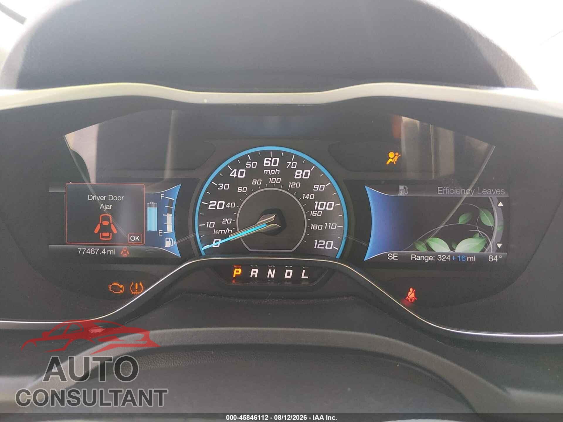 FORD C-MAX ENERGI 2017 - 1FADP5FU3HL107080