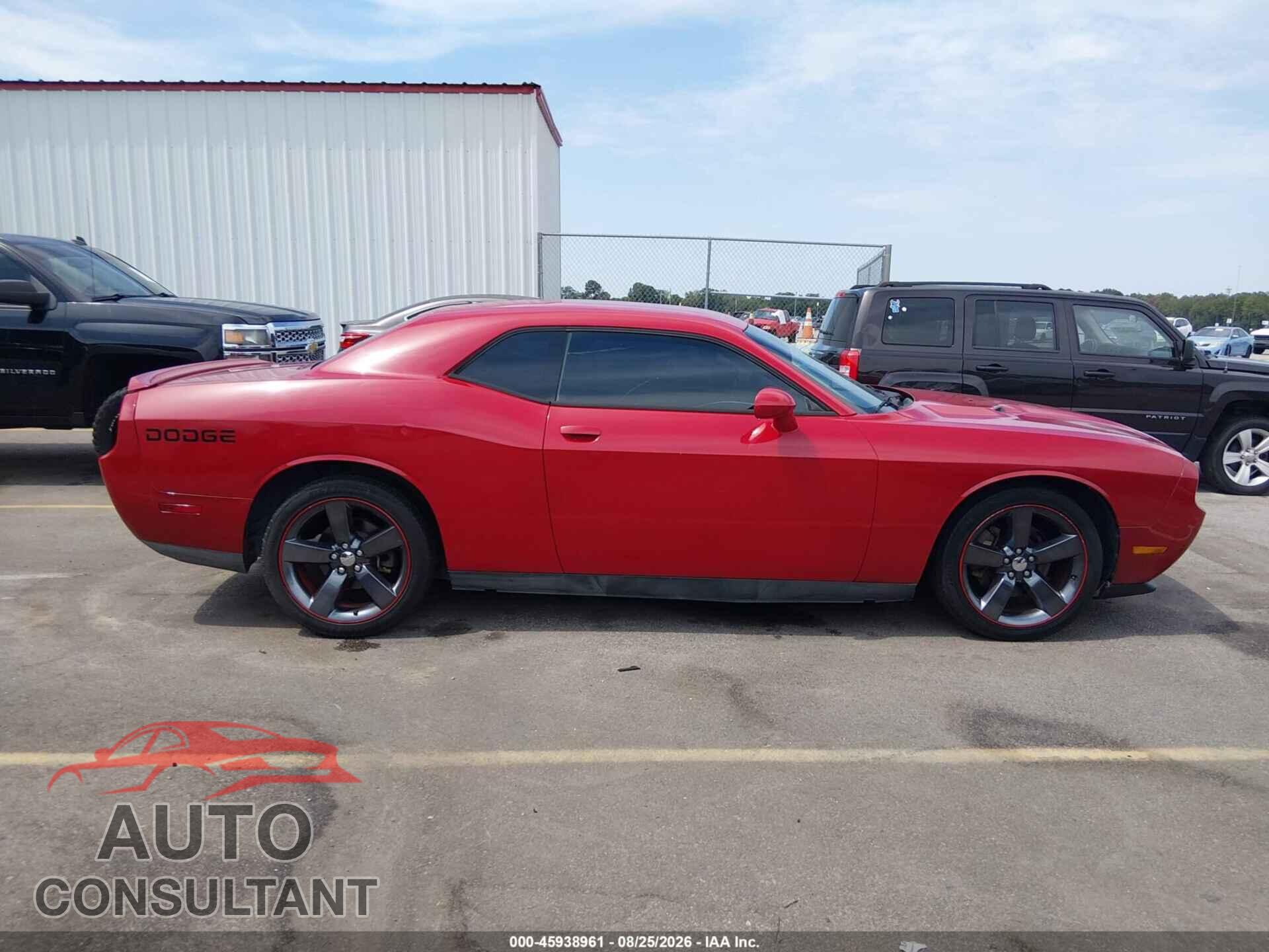 DODGE CHALLENGER 2013 - 2C3CDYAG2DH575377