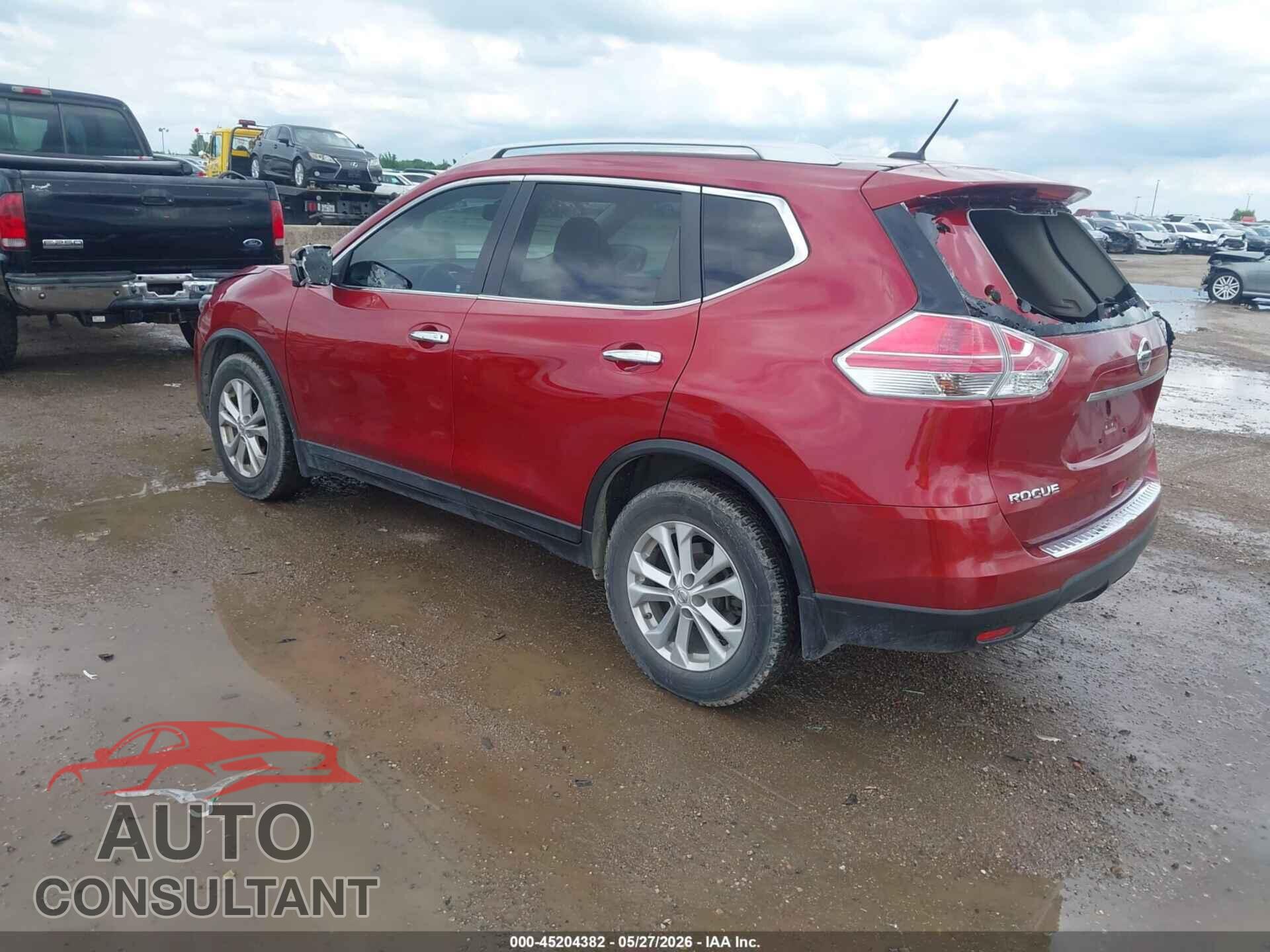NISSAN ROGUE 2015 - KNMAT2MT5FP582530