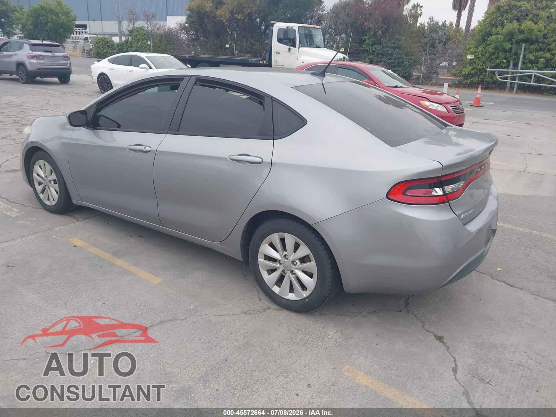DODGE DART 2015 - 1C3CDFDH2FD181418