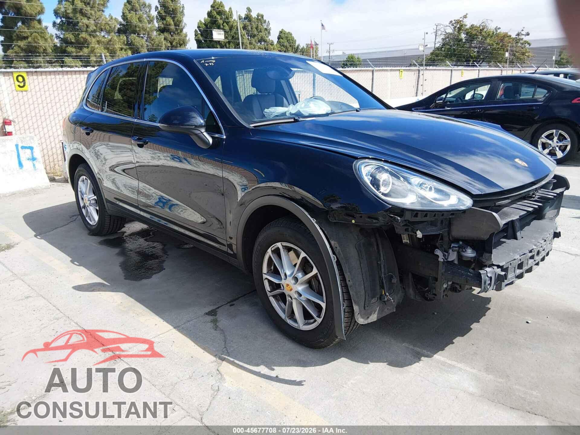 PORSCHE CAYENNE 2016 - WP1AA2A27GLA09346