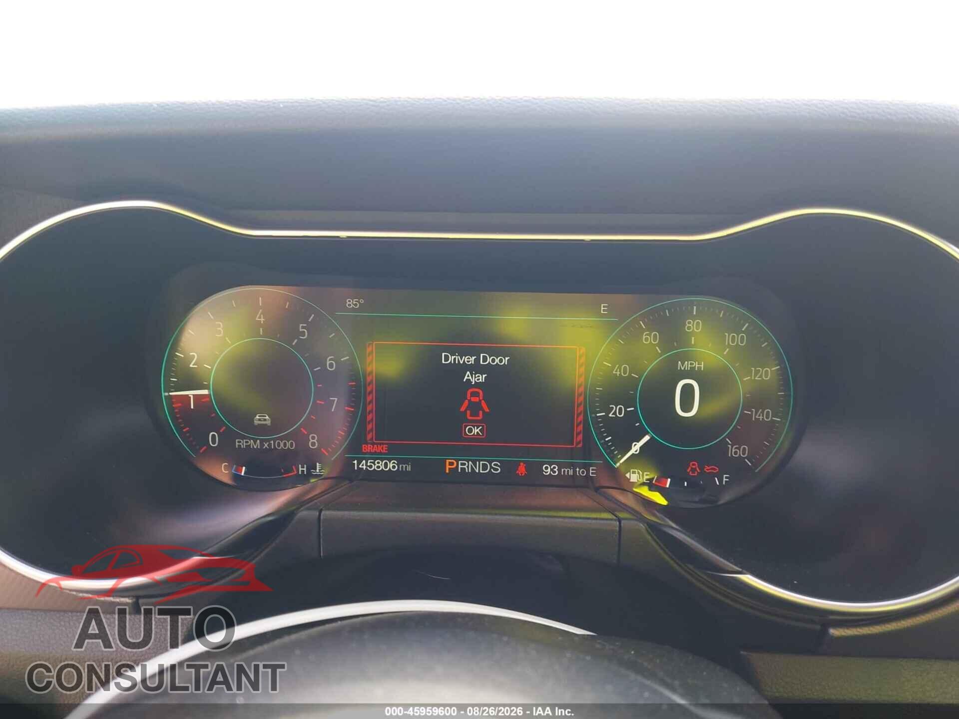 FORD MUSTANG 2019 - 1FA6P8TH2K5116477