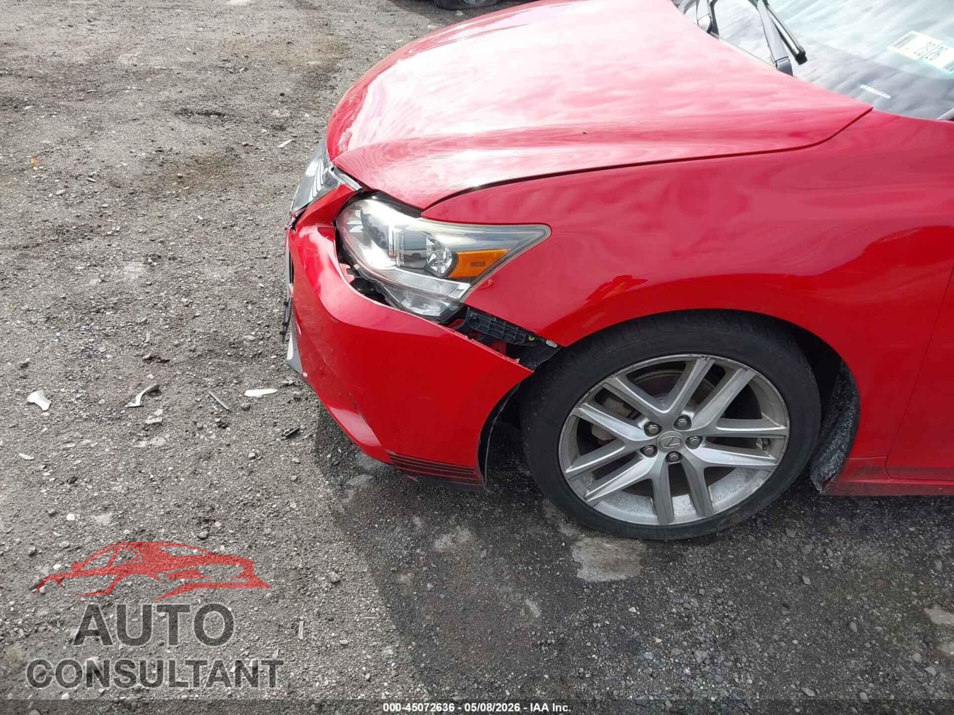 LEXUS CT 200H 2014 - JTHKD5BH4E2194331