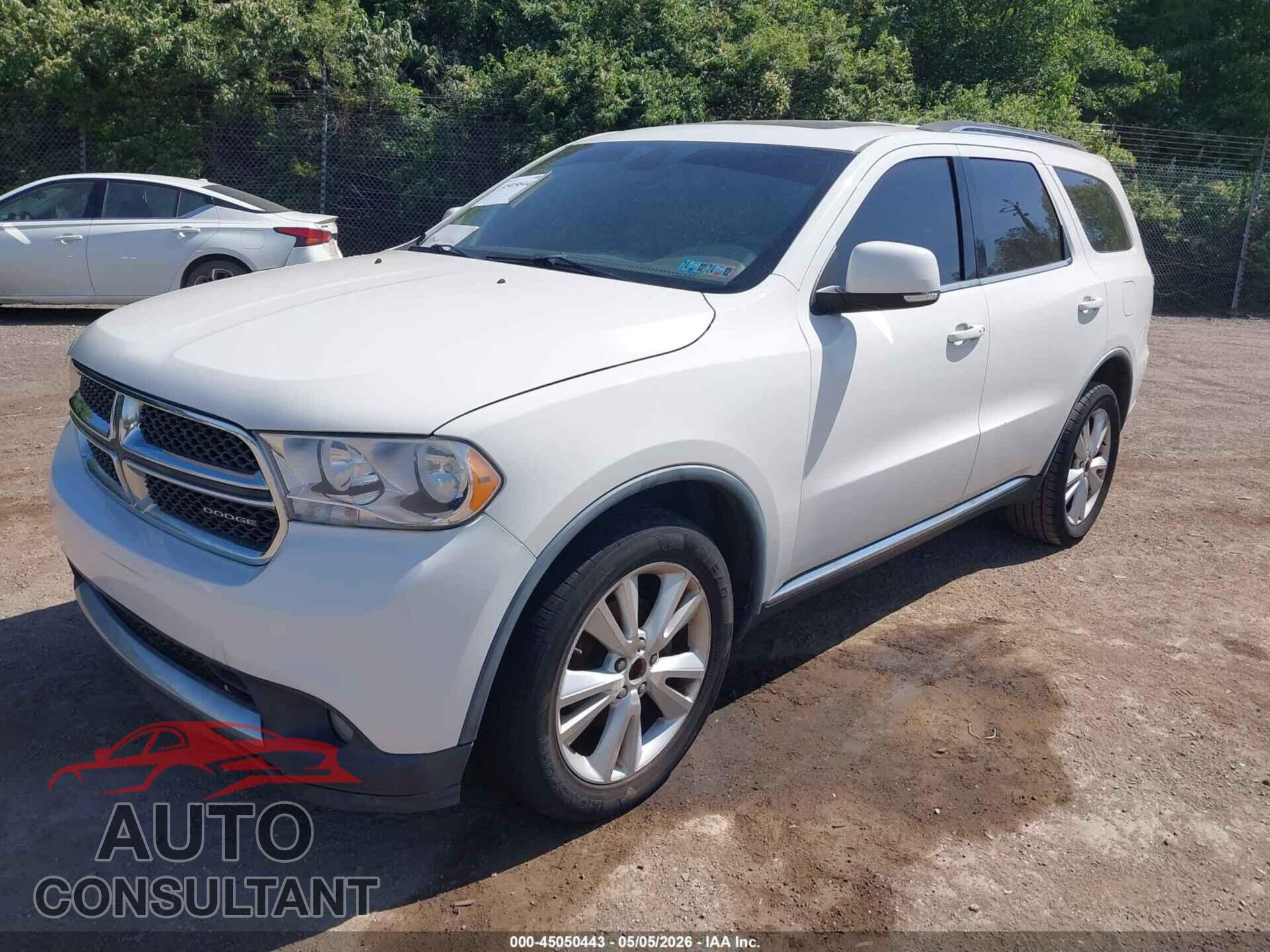 DODGE DURANGO 2012 - 1C4RDJDG7CC212972